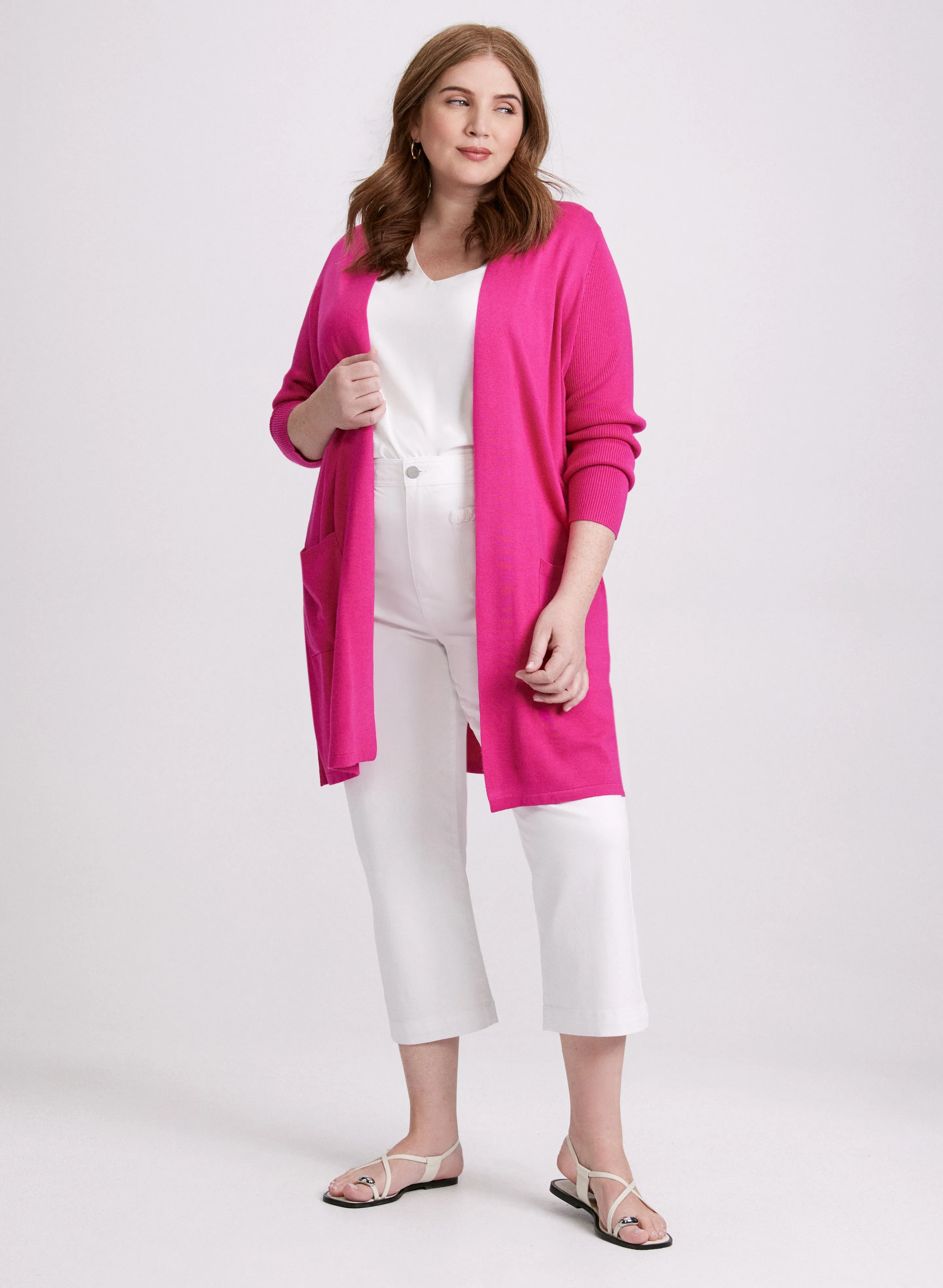 Open Front Cardigan sold by Laura product image thumbnail 3