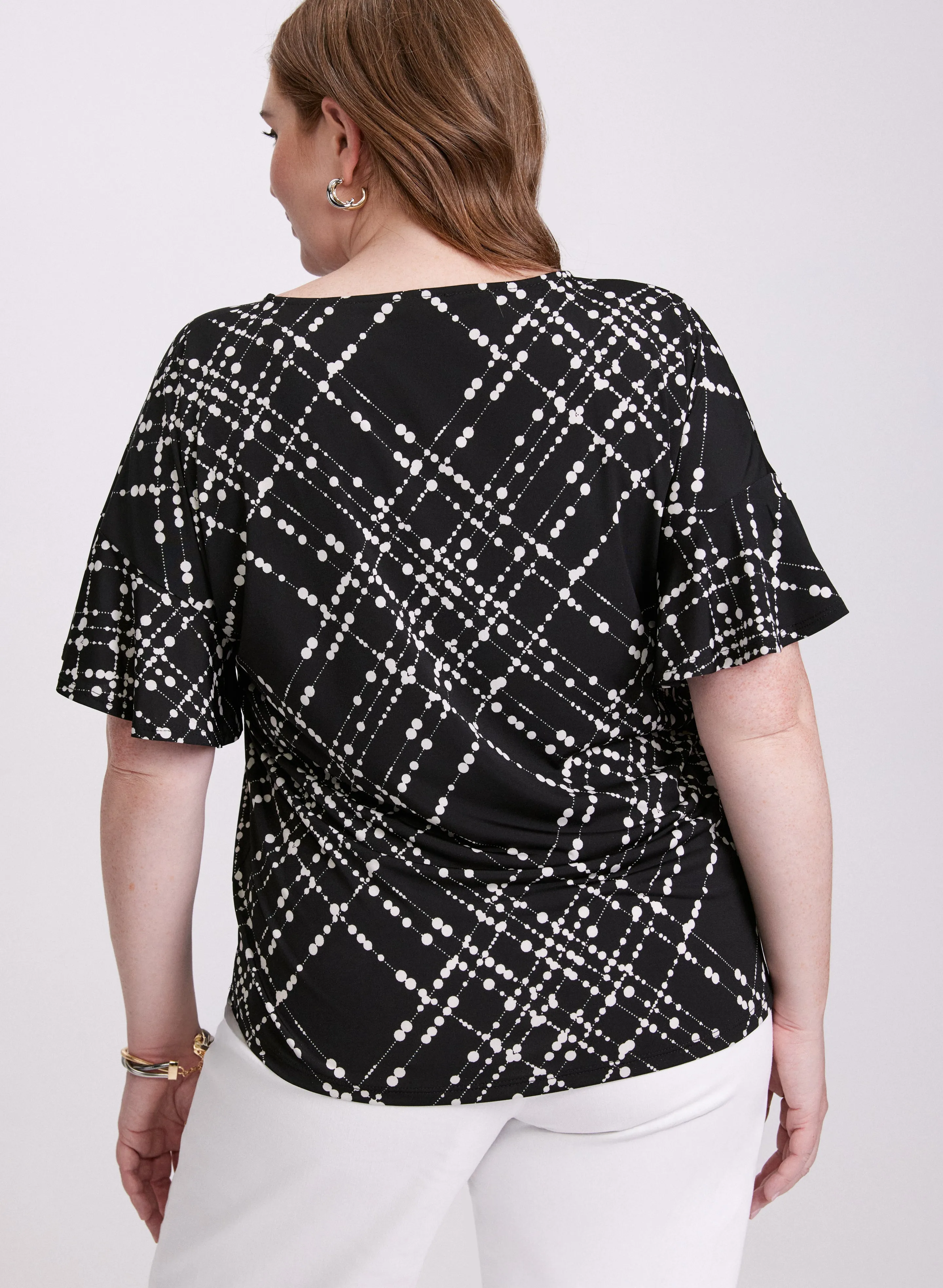 Plaid Print Top sold by Laura product image thumbnail 4