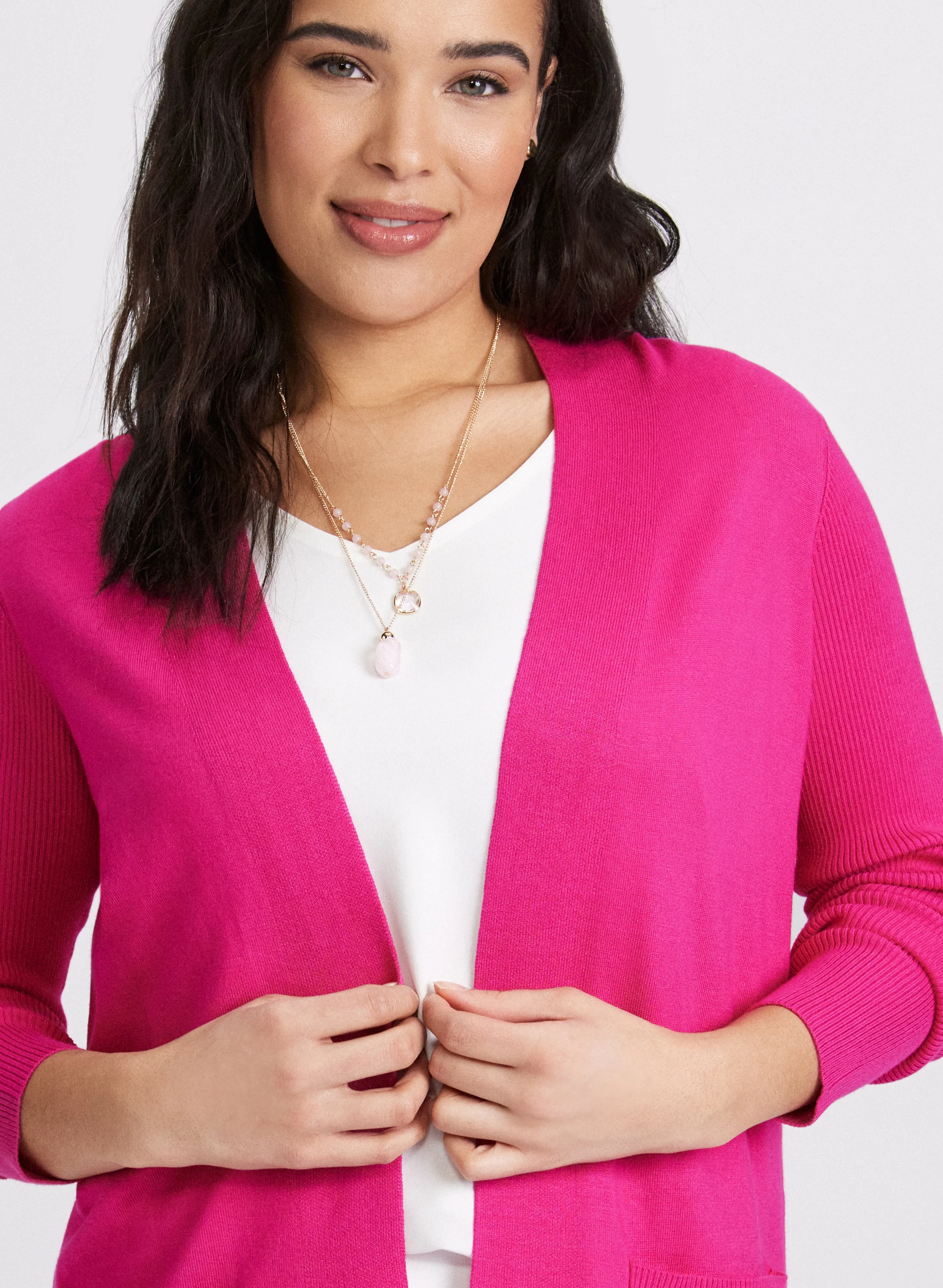 Open Front Cardigan sold by Laura product image thumbnail 5