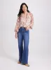 Floral Frilled Neck Blouse sold by Laura