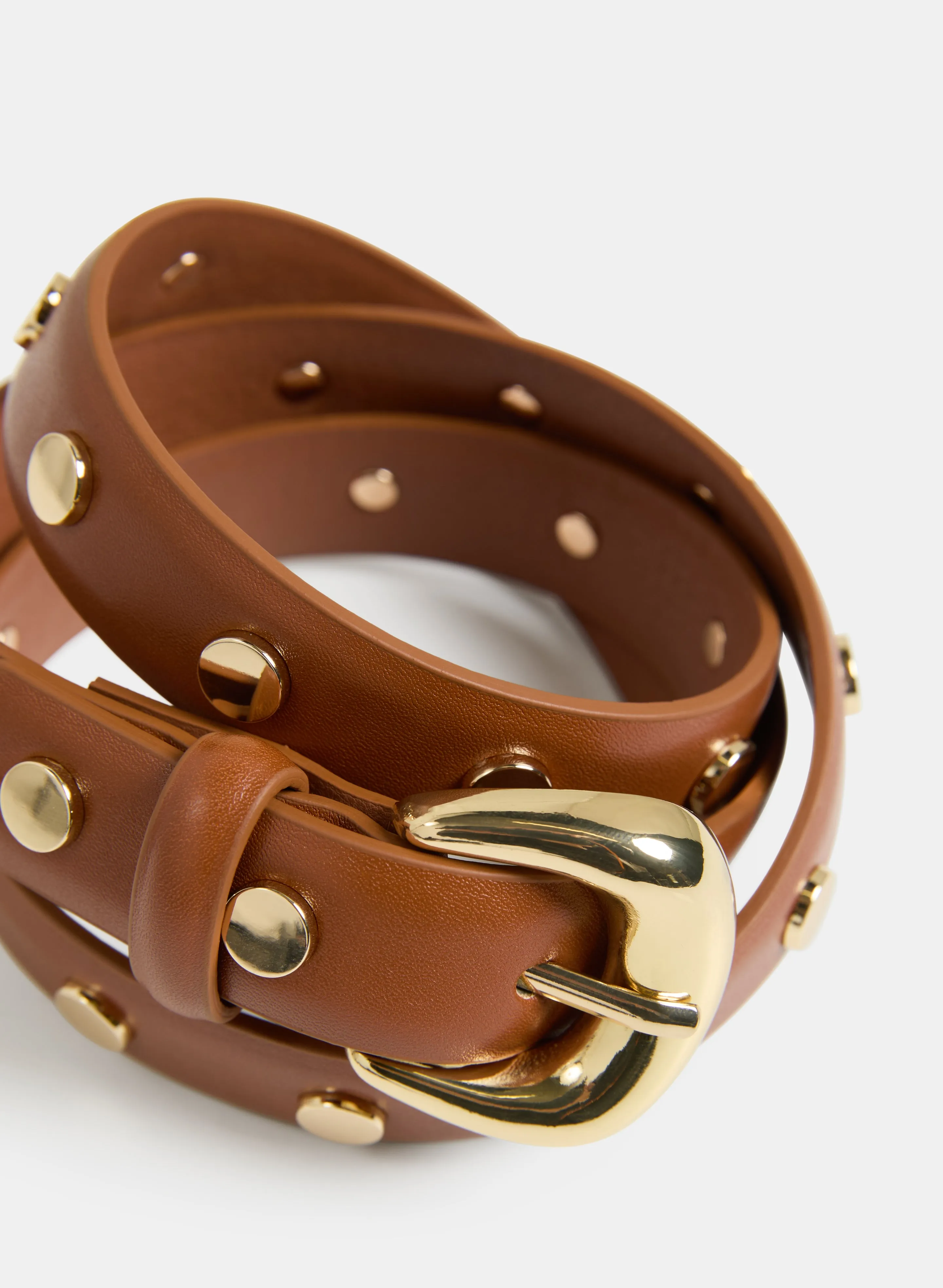 Rivet Detail Belt sold by Laura product image thumbnail 2