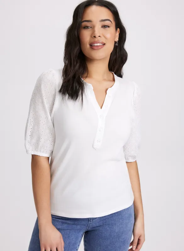 Cotton & Modal T-Shirt sold by Laura