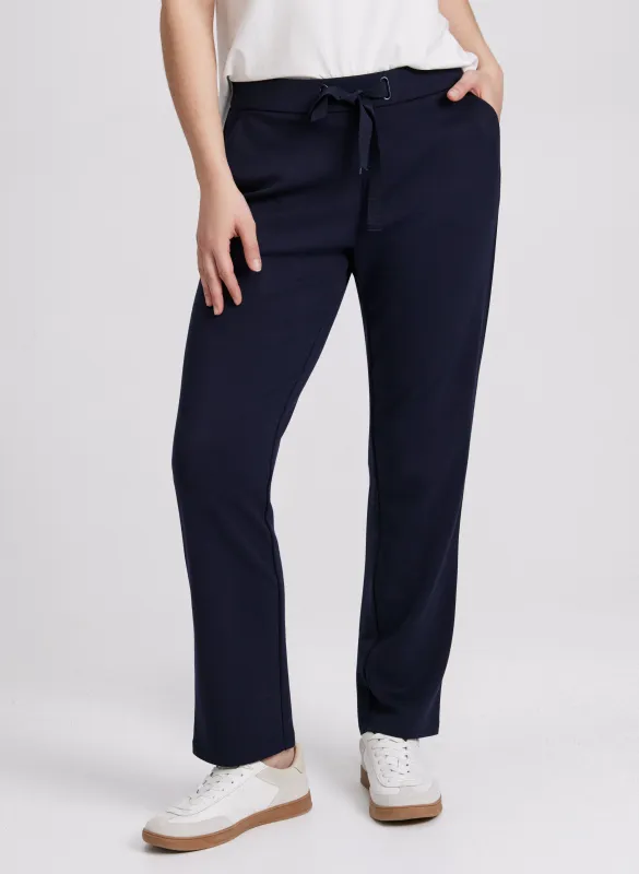 Drawstring Waist Pull-On Pants sold by Laura