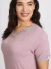 Lace Trim Polka Dot Nightgown sold by Laura