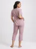 Lace Trim Polka Dot Pyjama Set sold by Laura