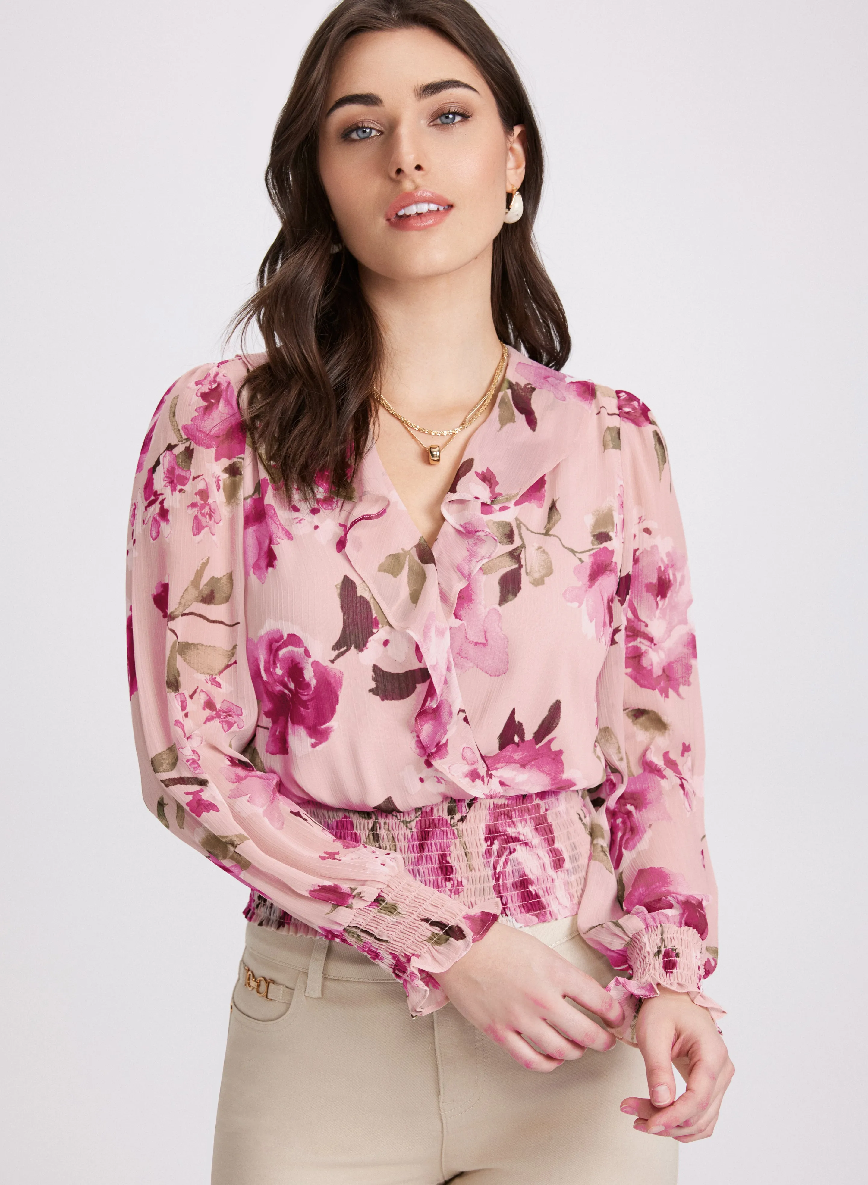 Floral Print Blouse sold by Laura product image thumbnail 2