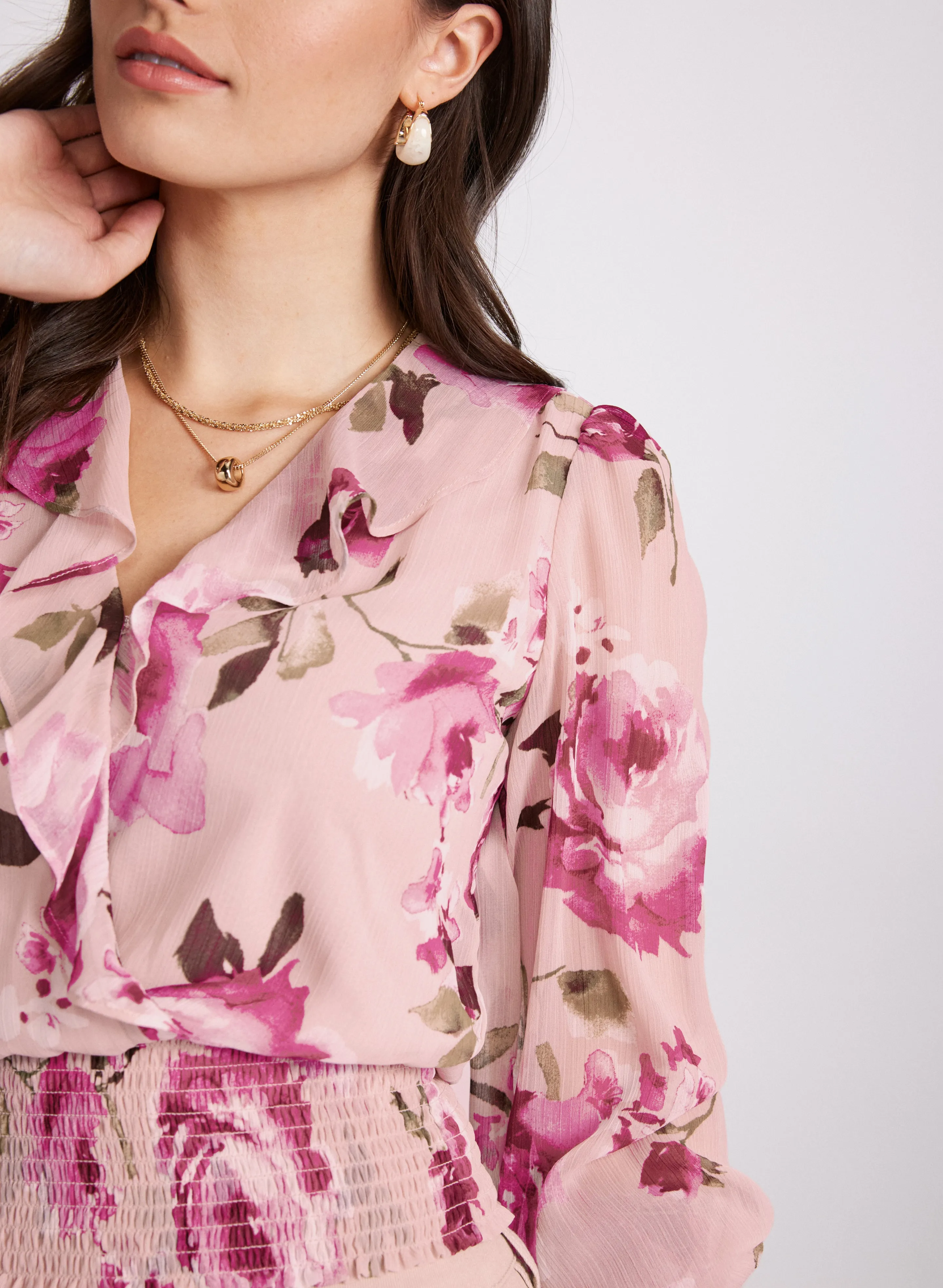 Floral Print Blouse sold by Laura product image thumbnail 5