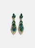 Oval Crystal Earrings sold by Laura