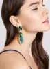 Oval Crystal Earrings sold by Laura