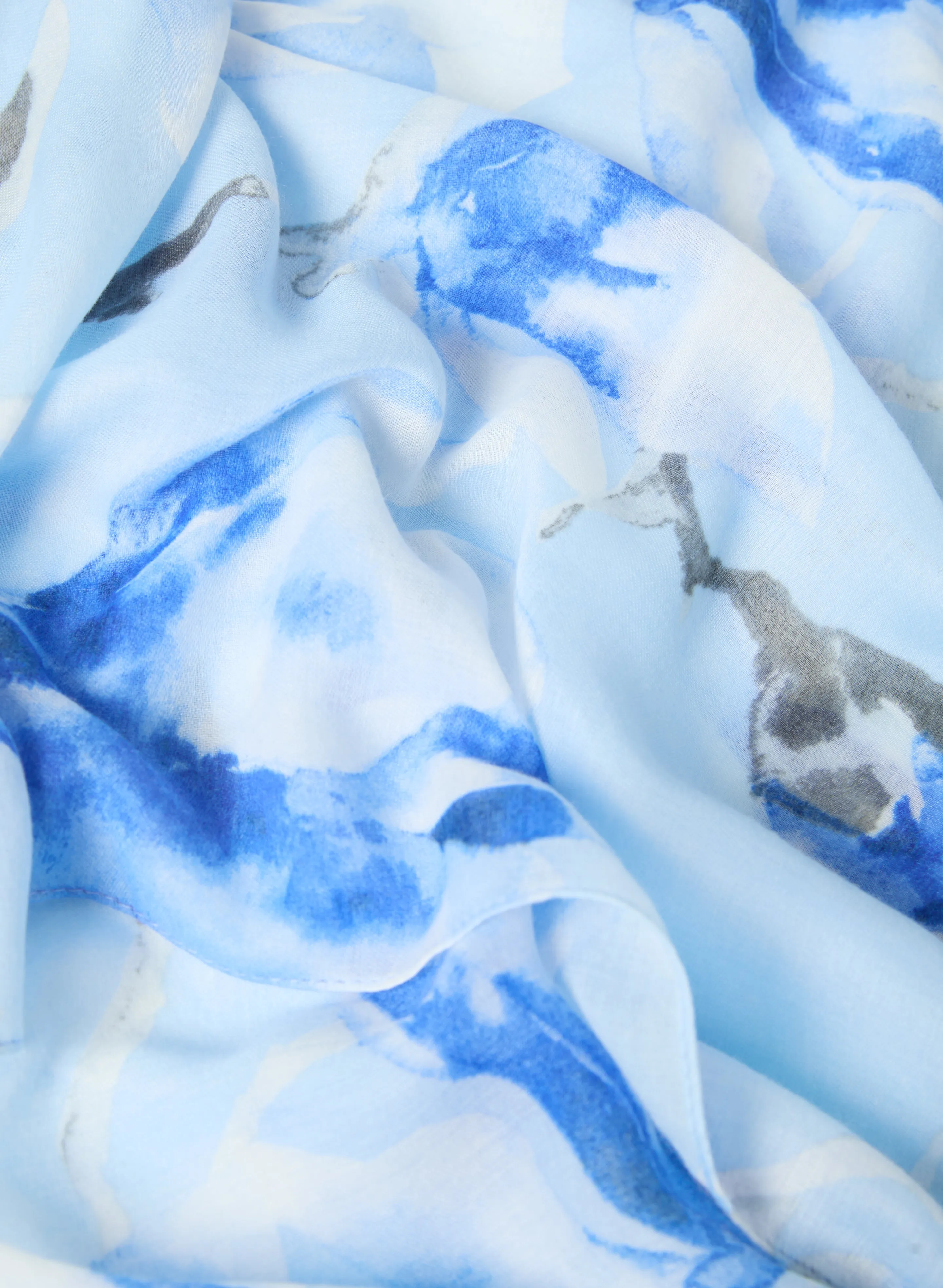 Tulip Print Scarf sold by Laura product image thumbnail 2