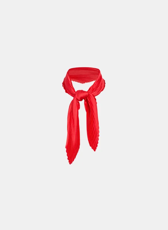 Knife Pleat Scarf sold by Laura