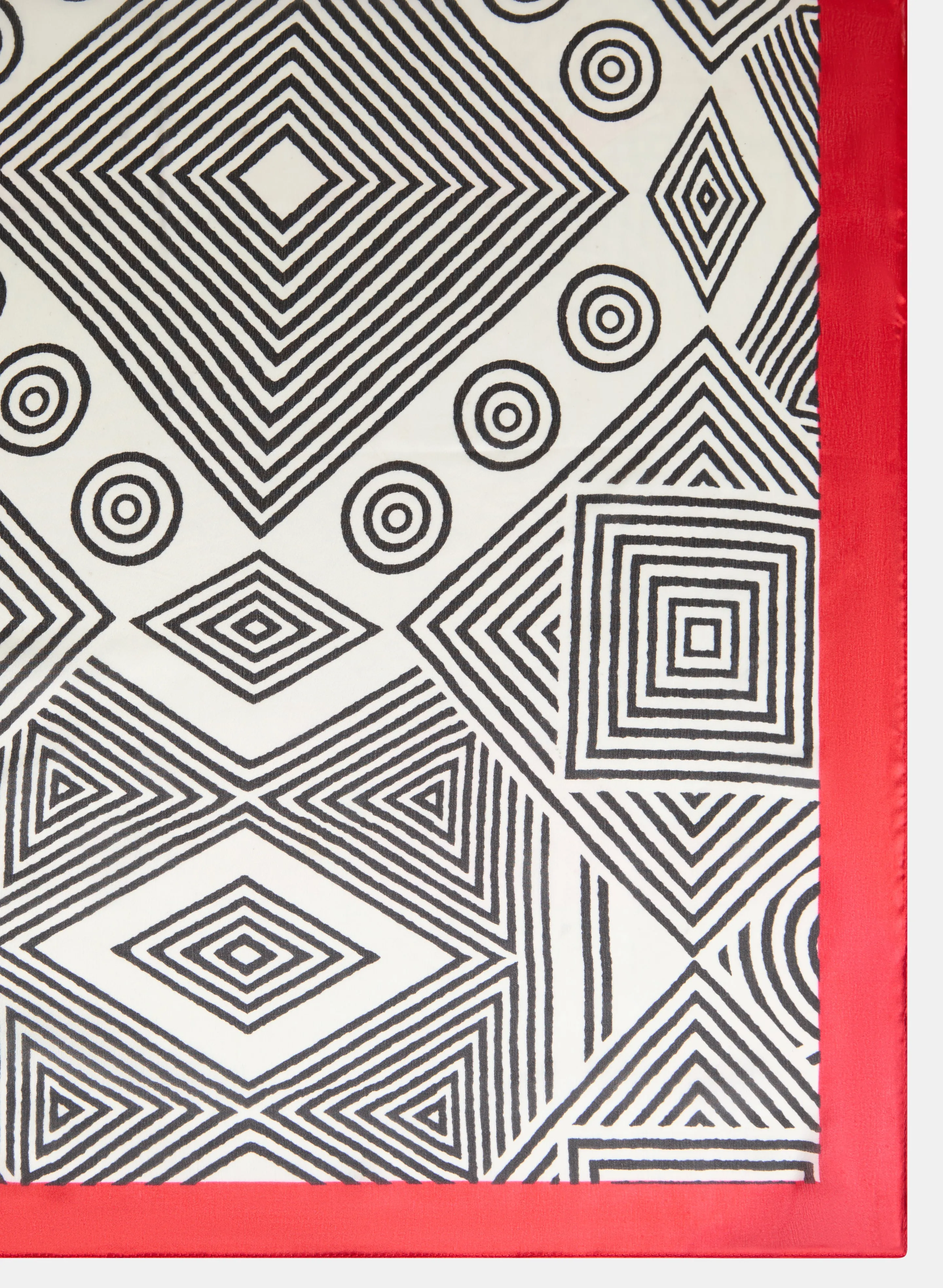 Abstract Geometric Print Scarf sold by Laura product image thumbnail 3