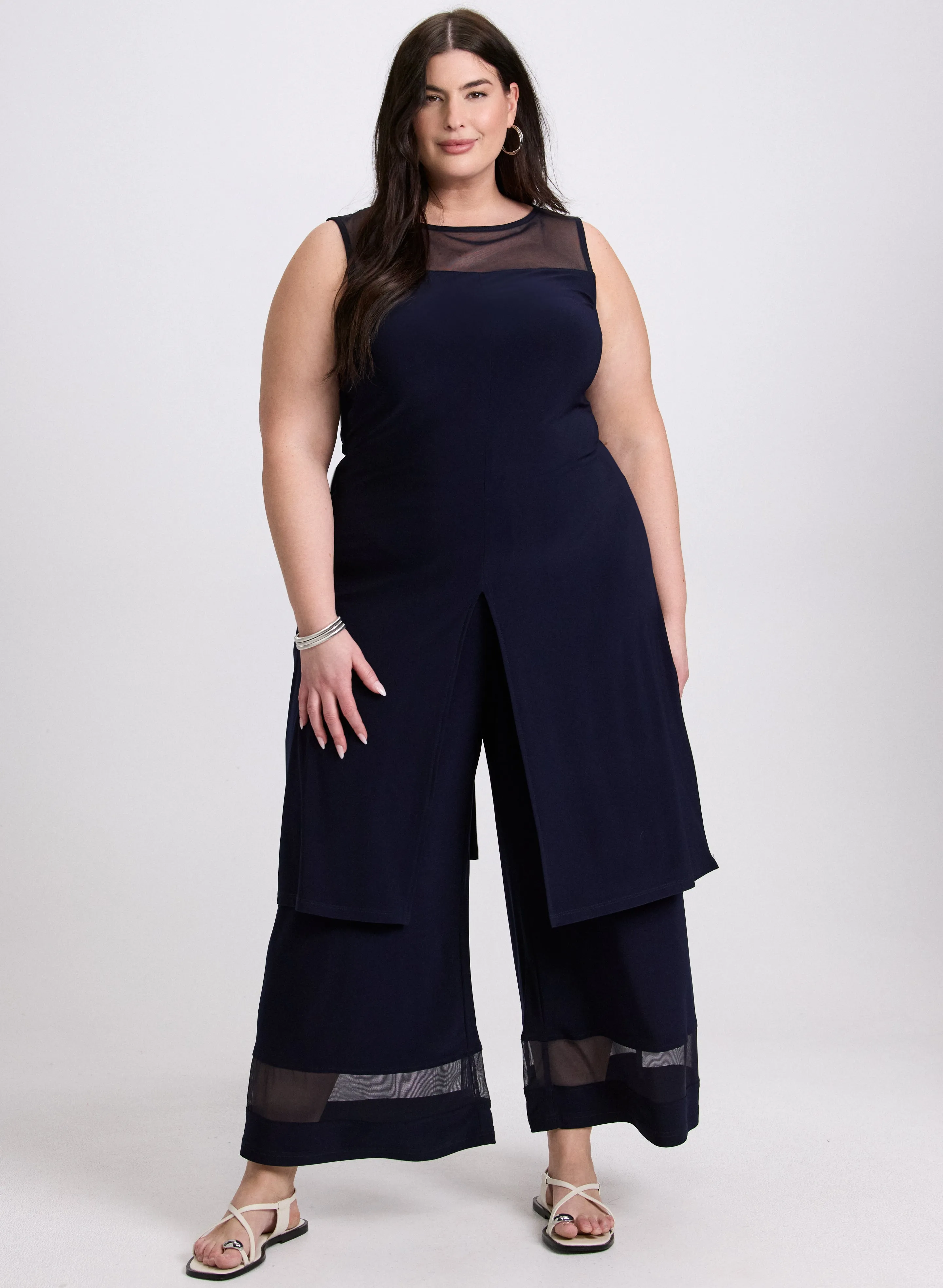 Joseph Ribkoff - Sleeveless Solid Tunic sold by Laura product image thumbnail 3