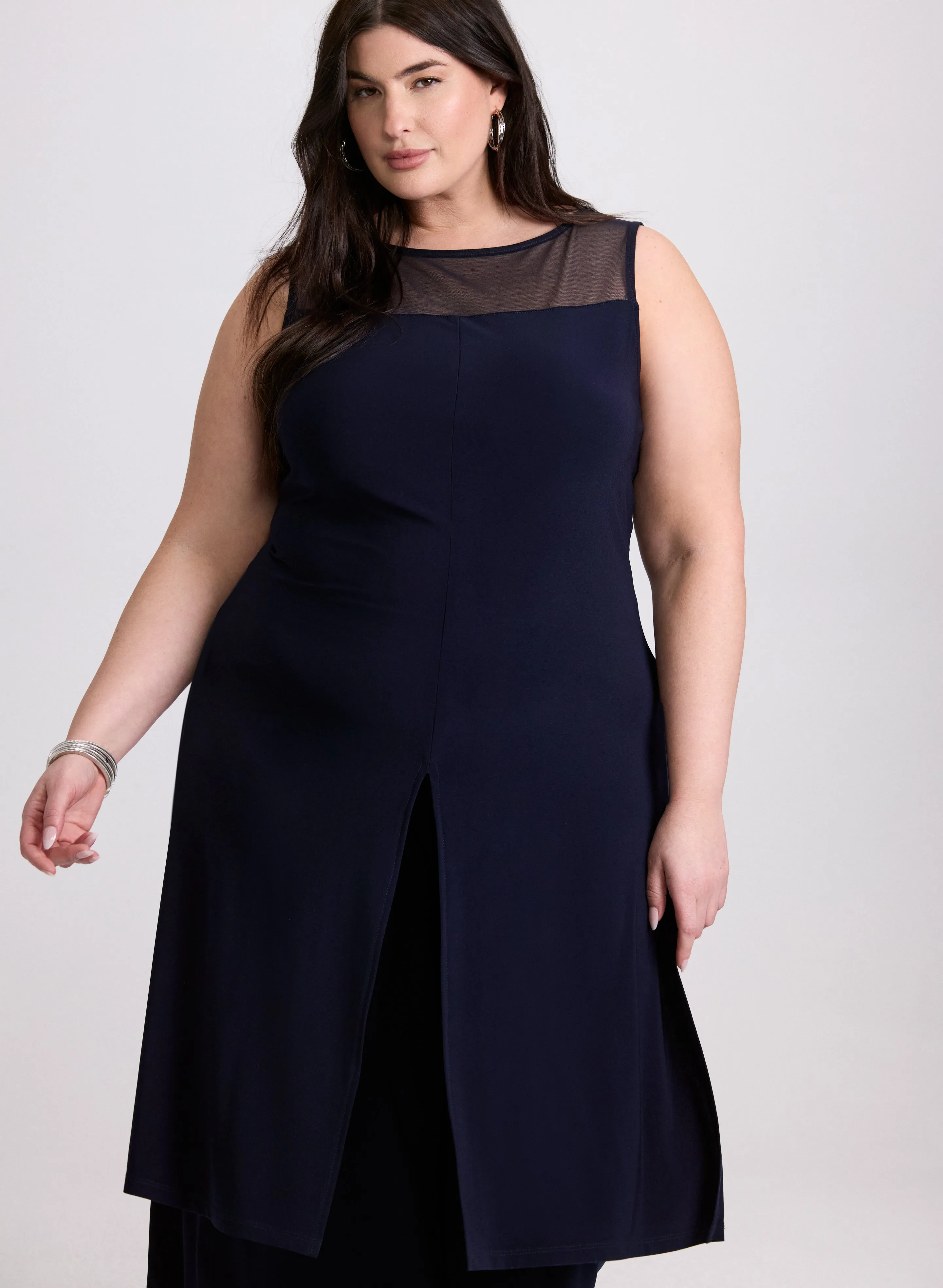 Joseph Ribkoff - Sleeveless Solid Tunic sold by Laura