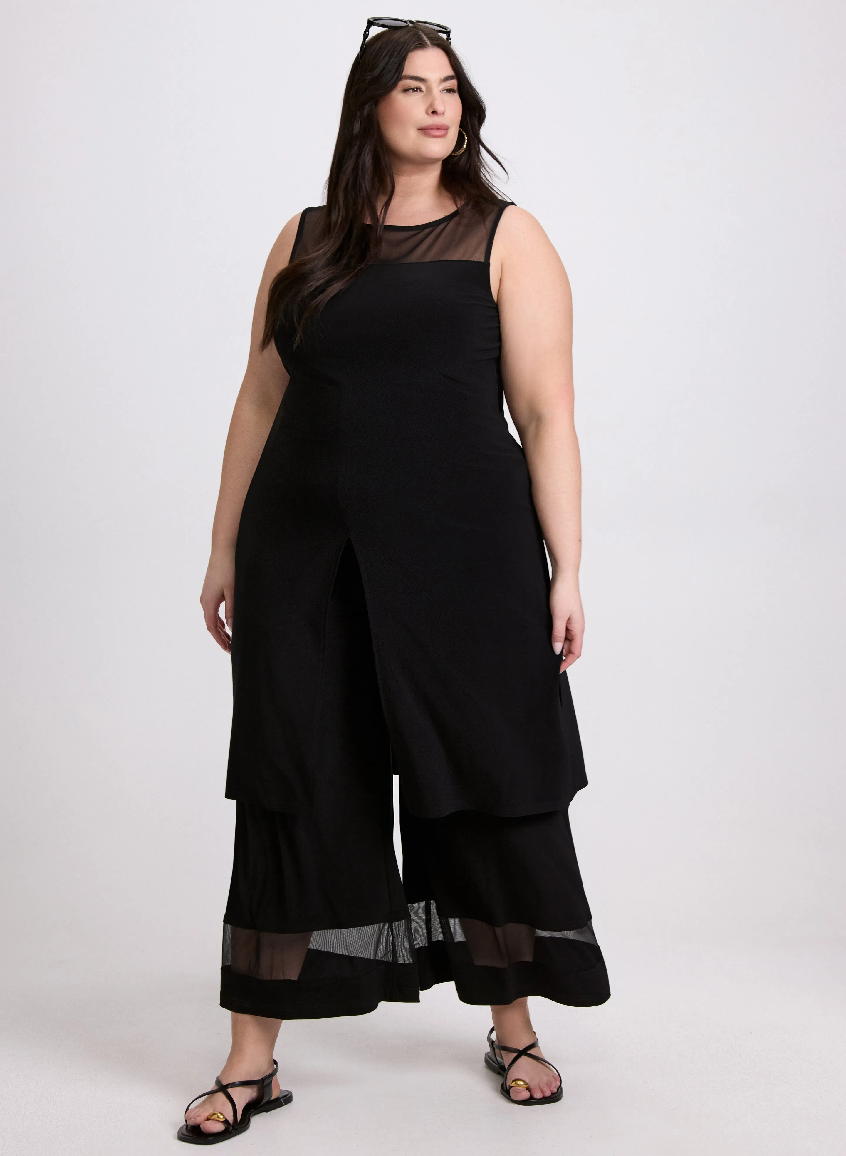 Joseph Ribkoff - Sleeveless Solid Tunic sold by Laura product image thumbnail 5