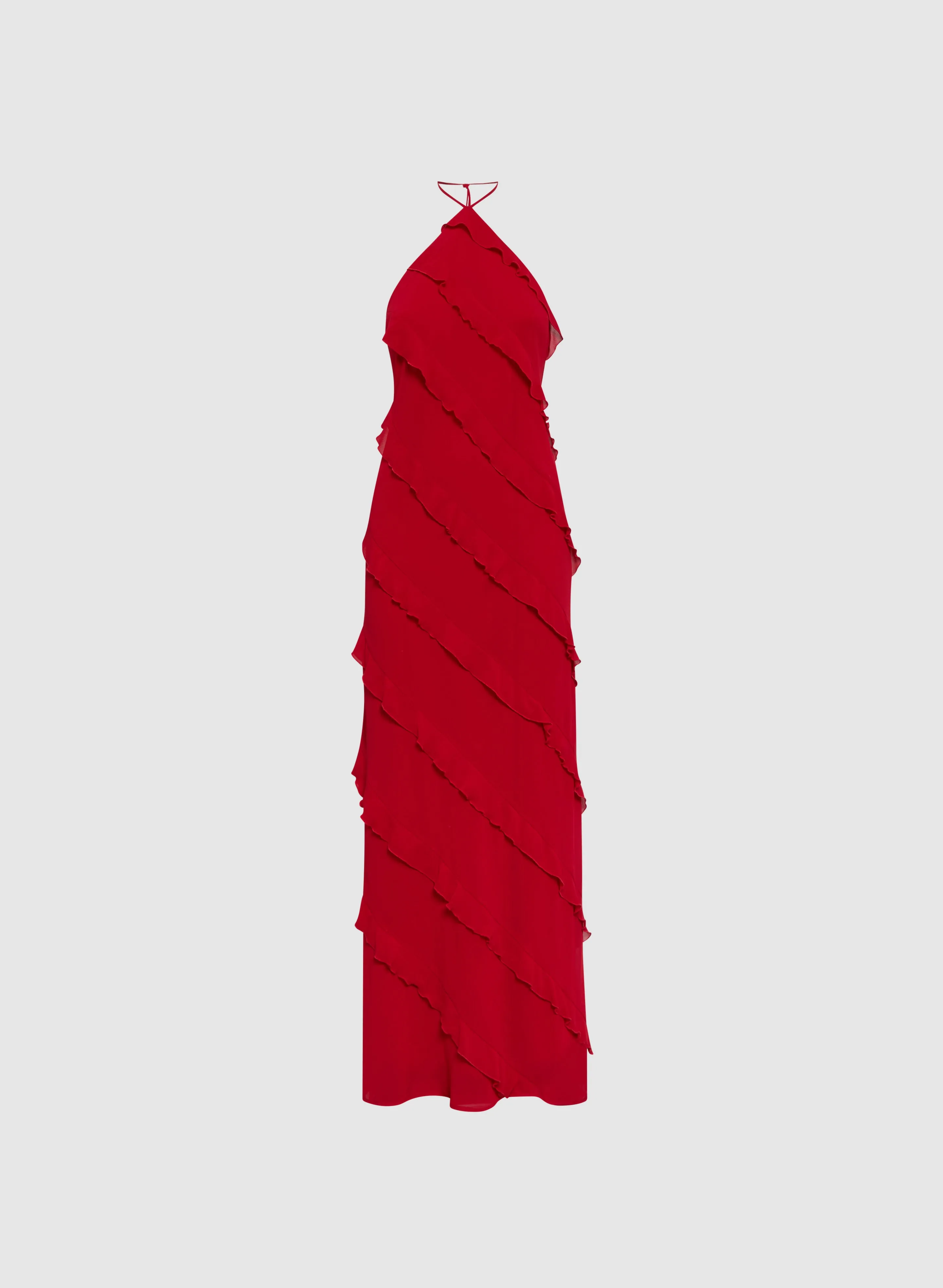 Ruffled Halter Dress sold by Laura product image thumbnail 5
