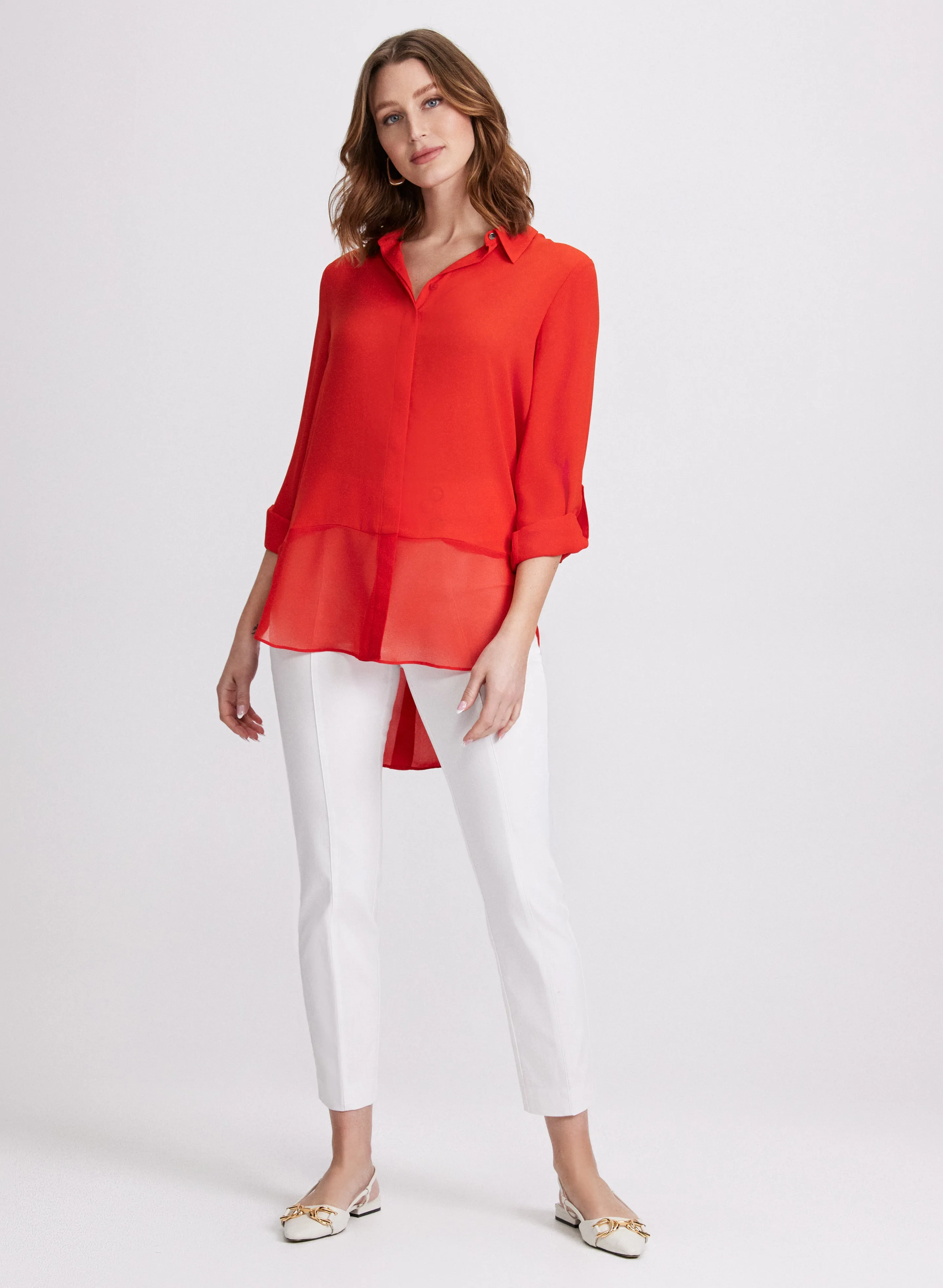 Button-Down Tunic Blouse sold by Laura product image thumbnail 2