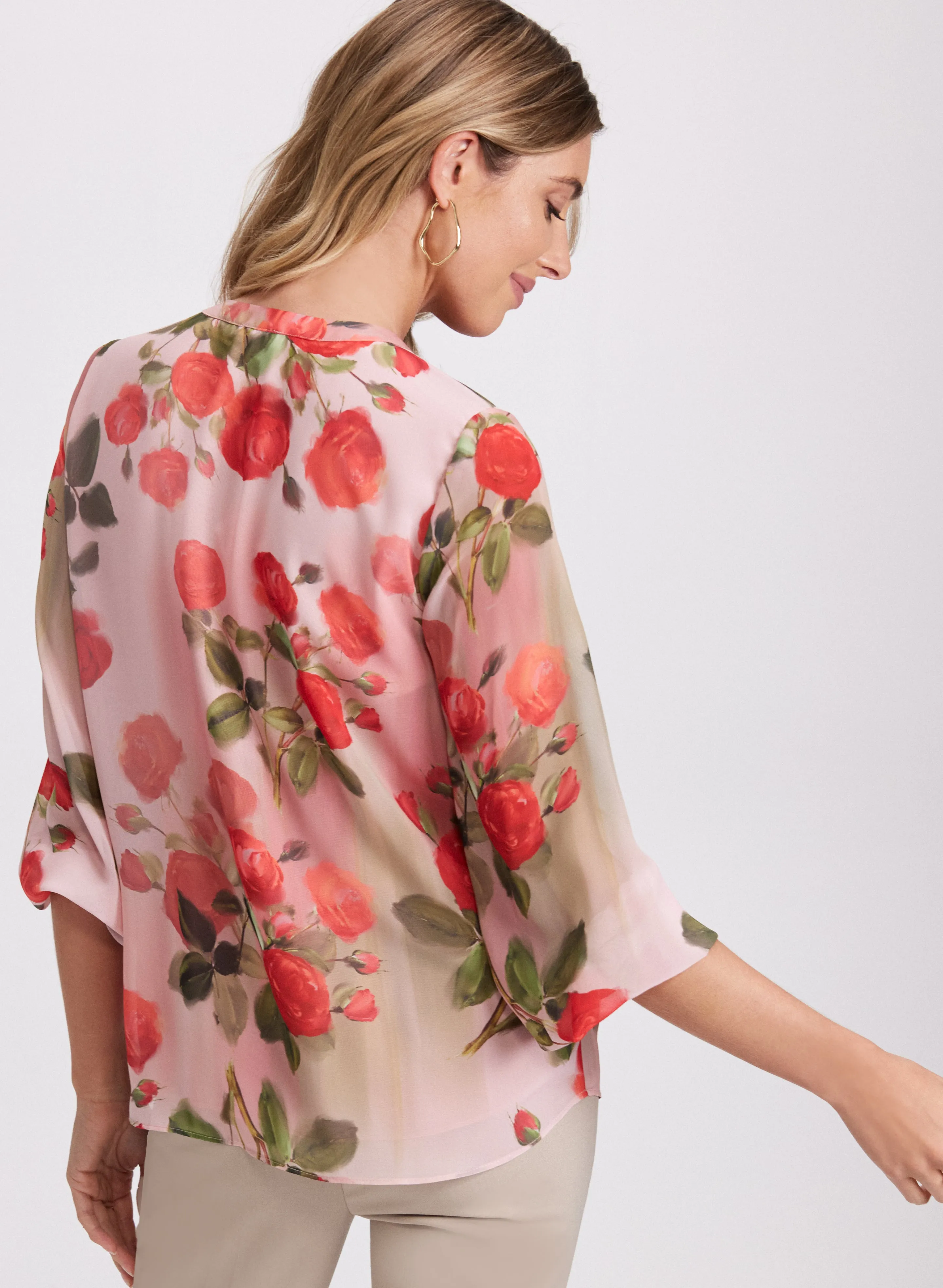 Floral Chiffon Blouse sold by Laura product image thumbnail 2