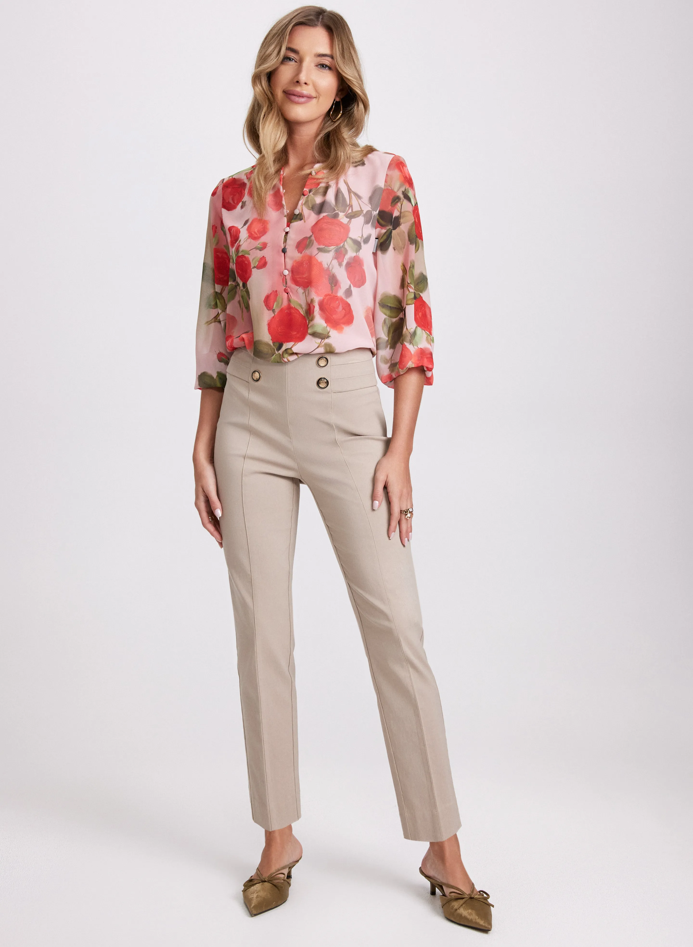 Floral Chiffon Blouse sold by Laura product image thumbnail 3