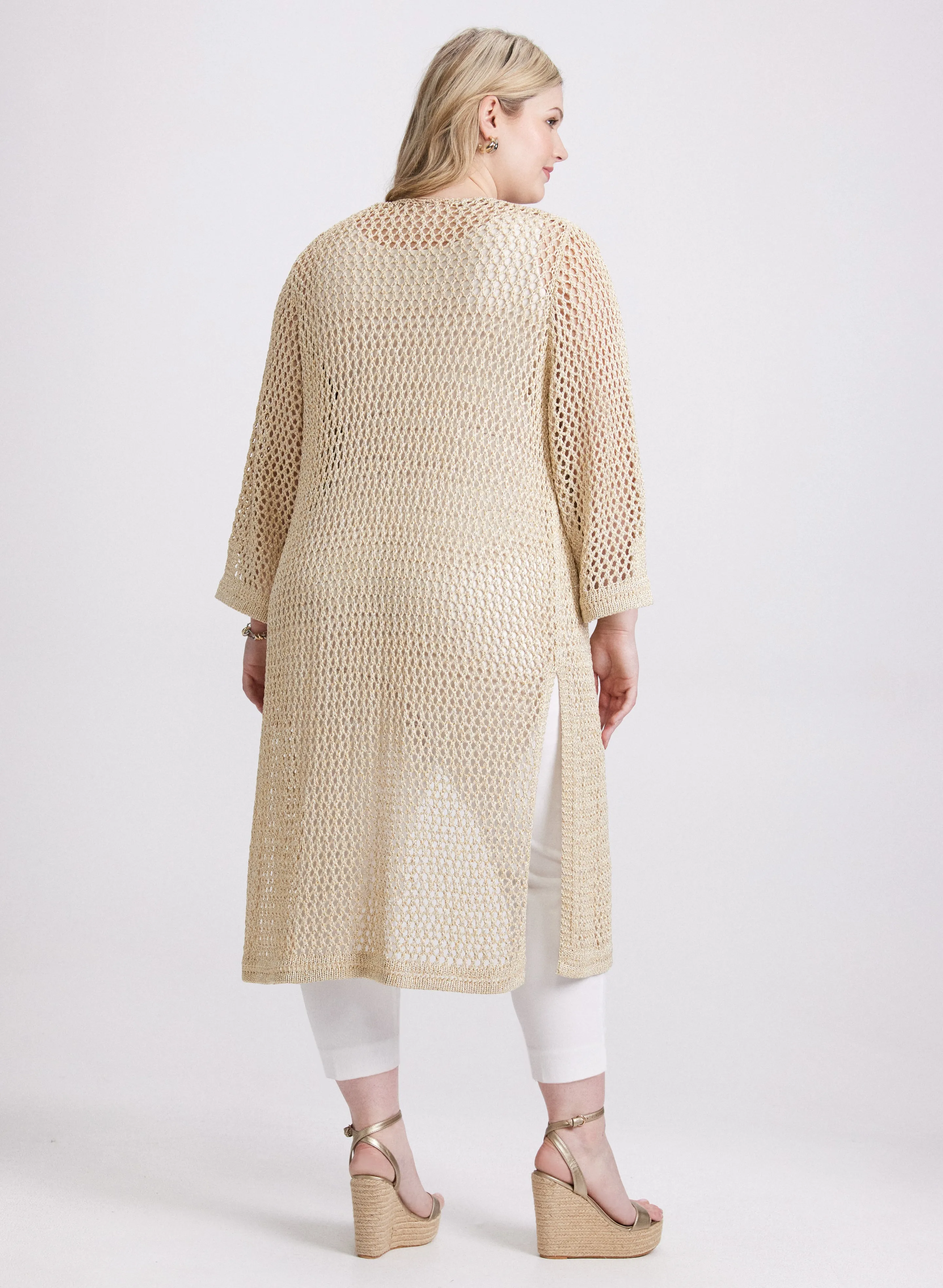 Joseph Ribkoff - Open Knit Cardigan sold by Laura product image thumbnail 4