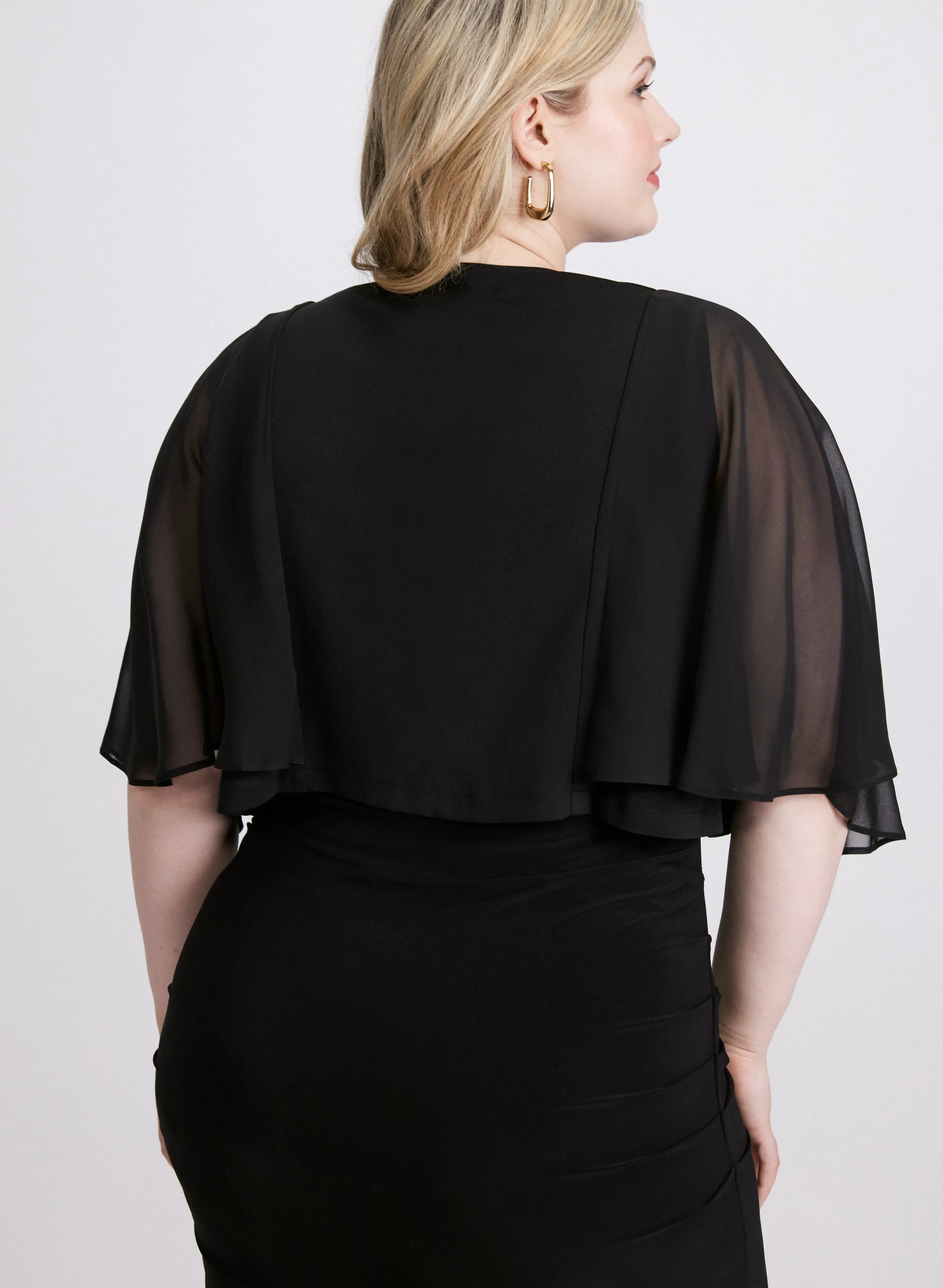 Sheer Capelet Bolero sold by Laura product image thumbnail 3