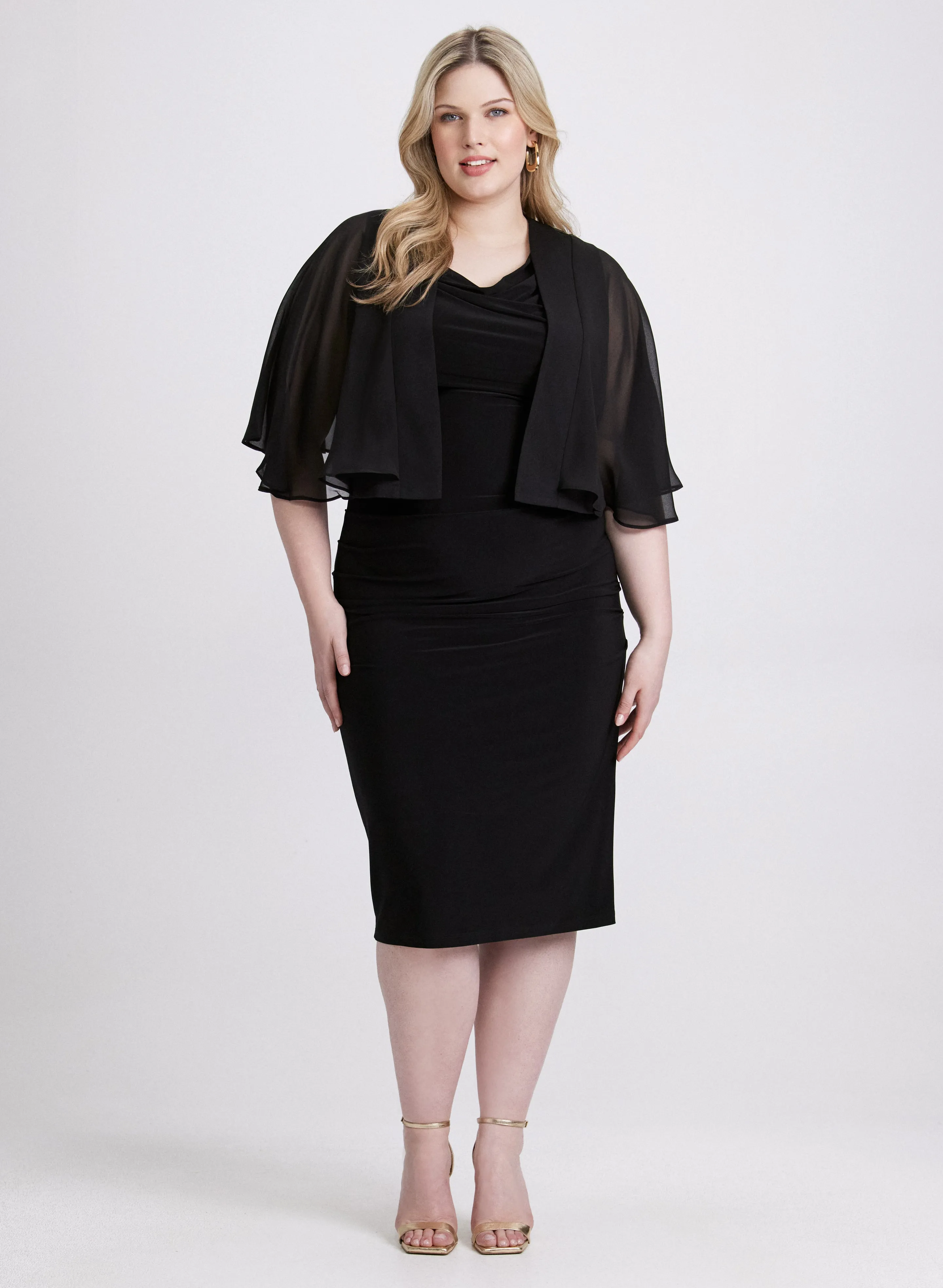 Sheer Capelet Bolero sold by Laura product image thumbnail 4