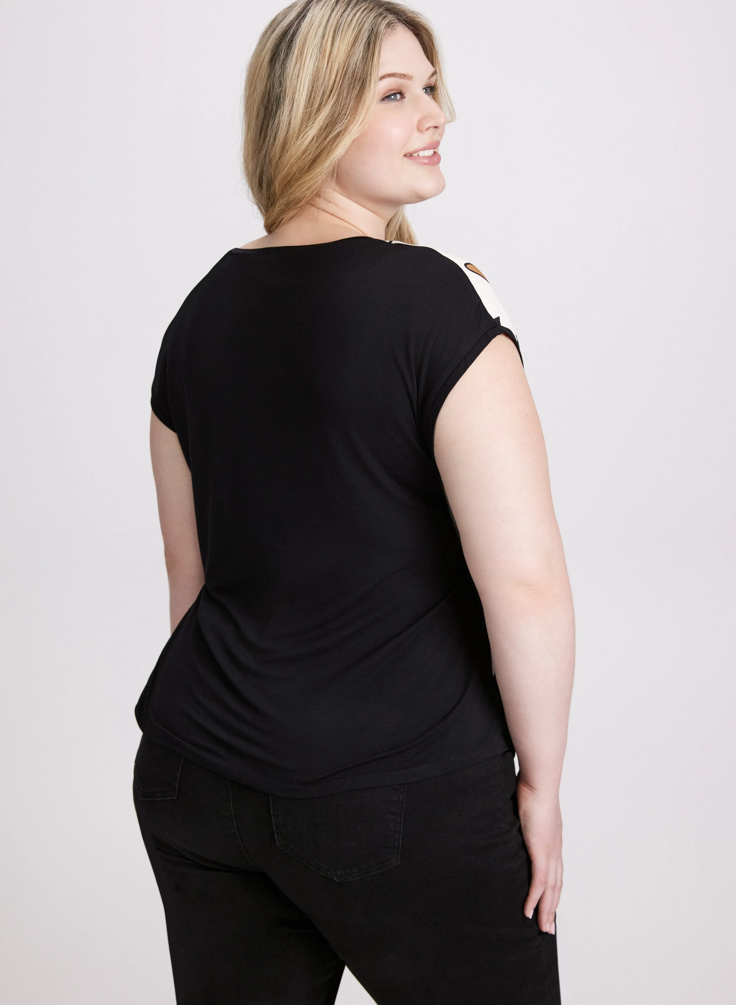 Graphic Floral Top sold by Laura product image thumbnail 2