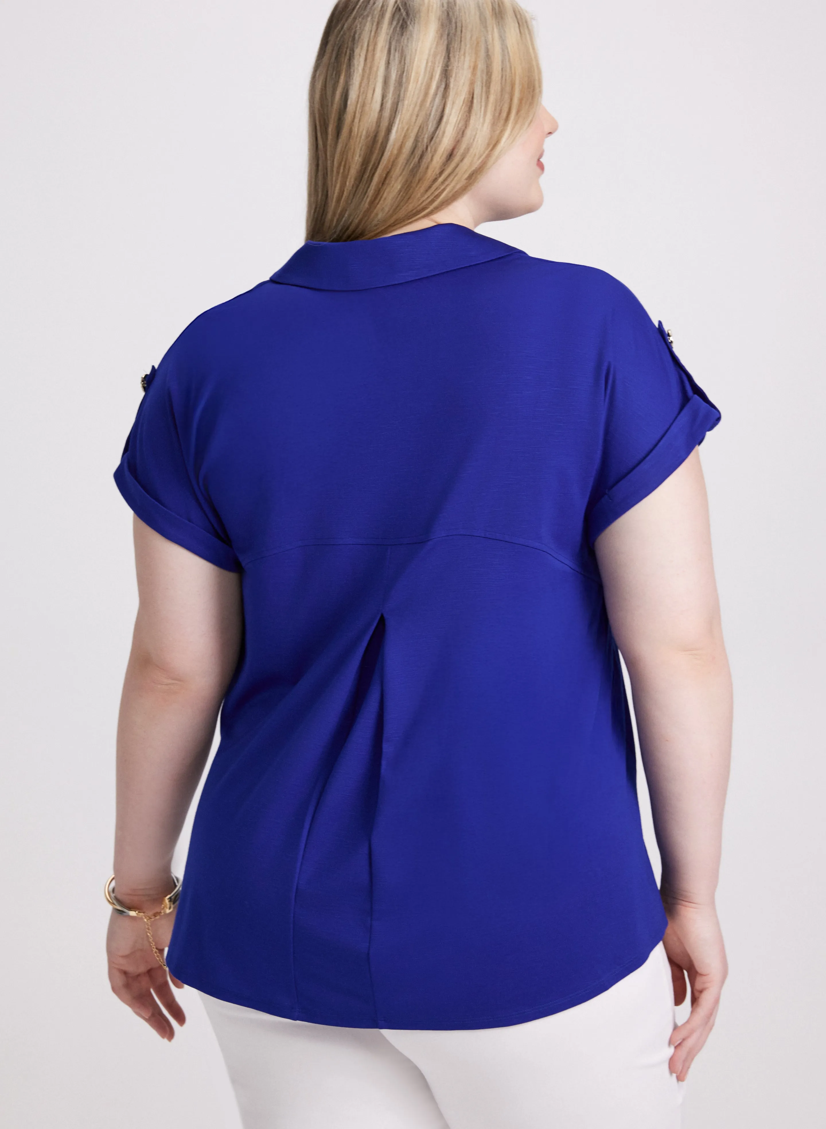 Polo Collar T-Shirt sold by Laura product image thumbnail 3