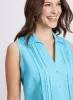Sleeveless Linen Blouse sold by Laura