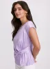 Metallic Cap Sleeve Top sold by Laura
