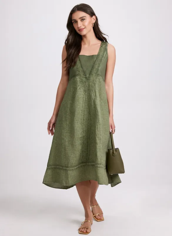 Linen Midi Dress sold by Laura