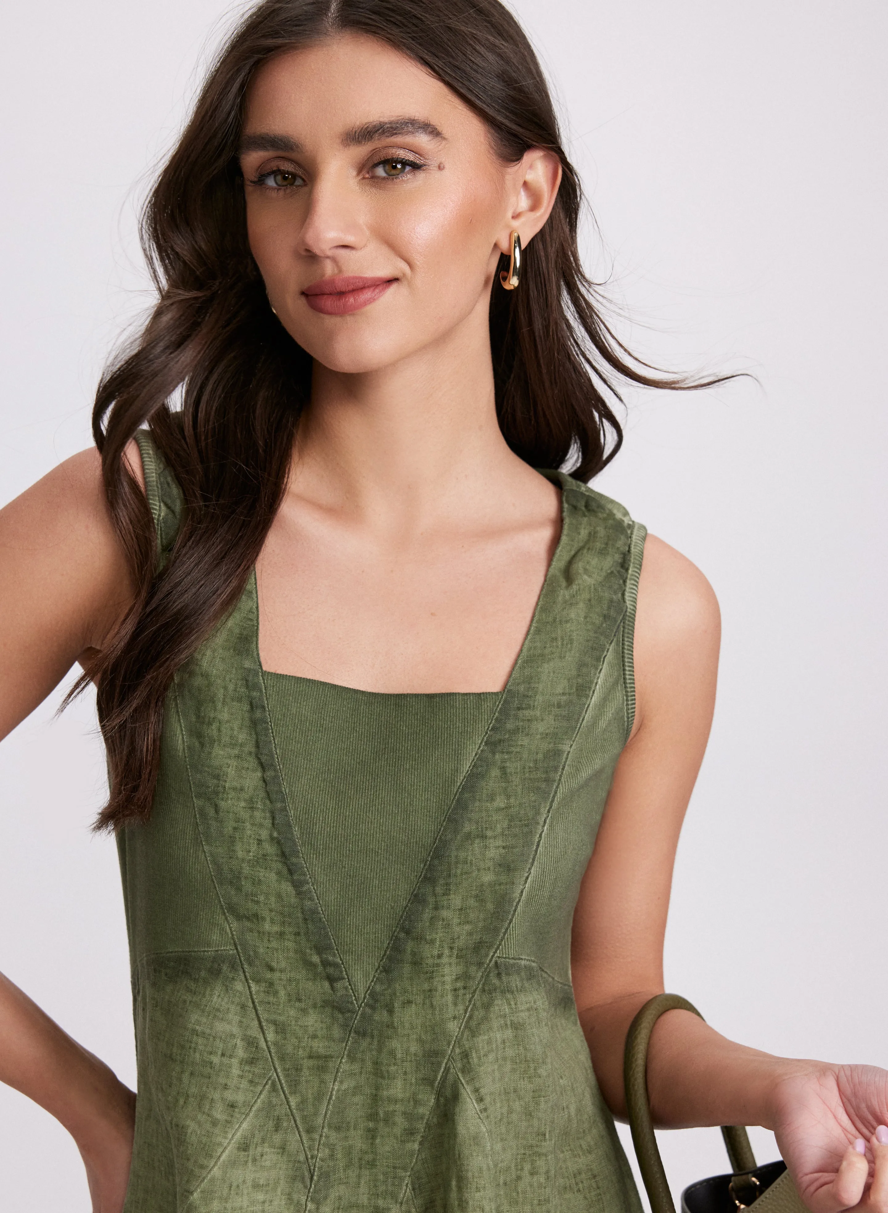 Linen Midi Dress sold by Laura product image thumbnail 5