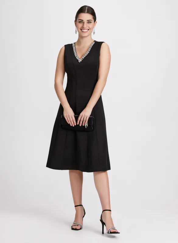 Scuba Midi Dress sold by Laura