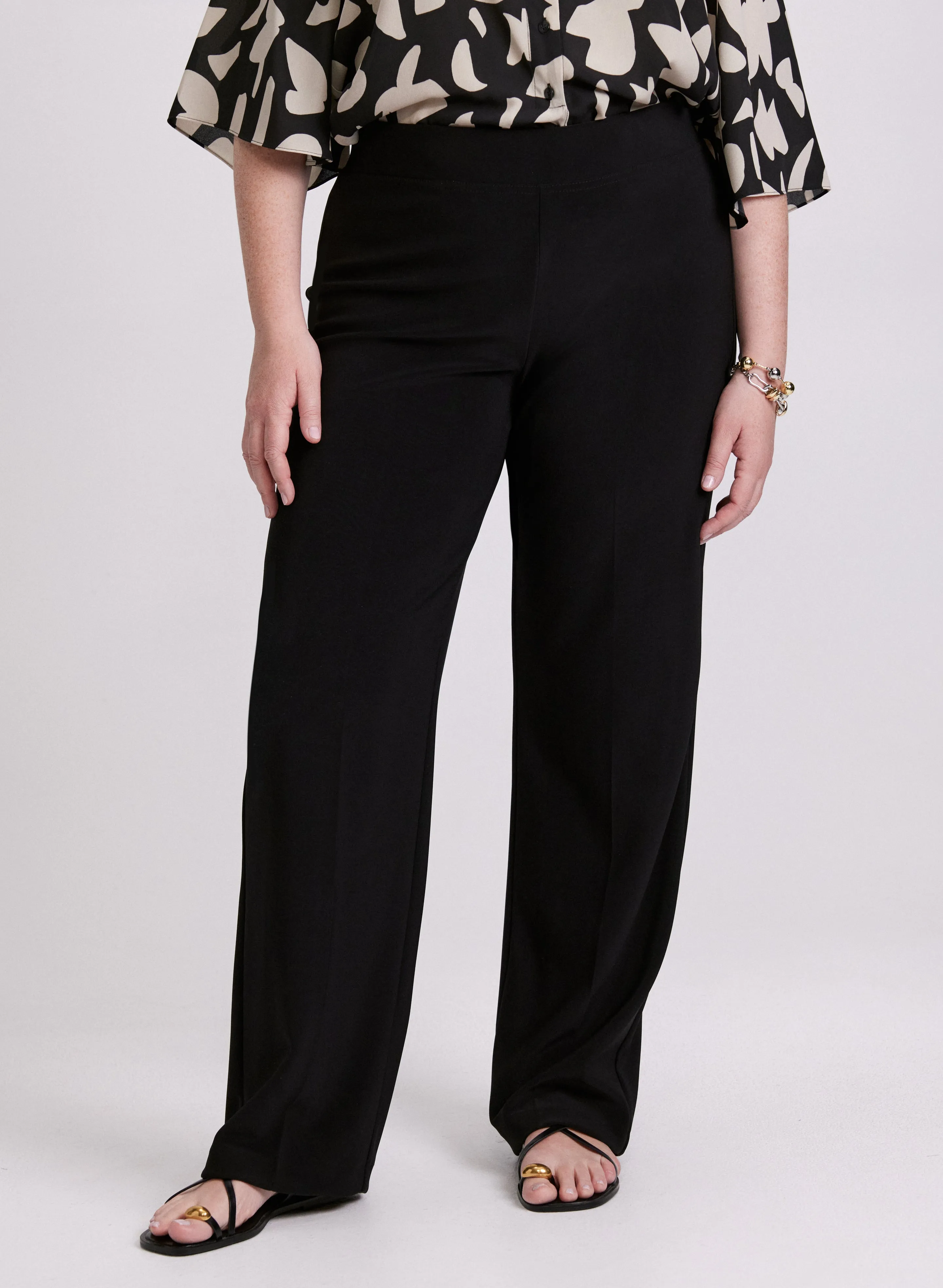 Joseph Ribkoff - Pull-On Wide-Leg Pants sold by Laura