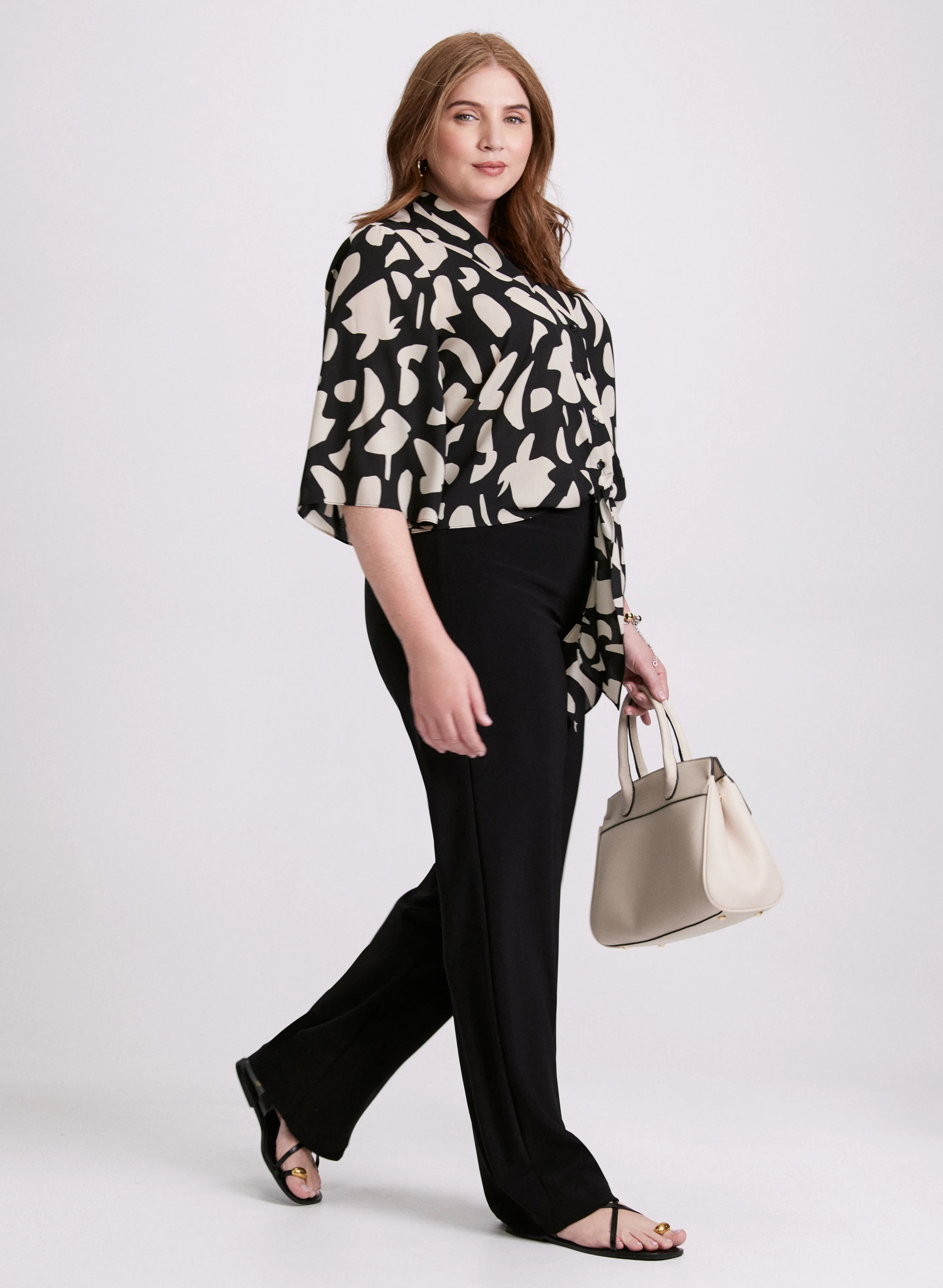 Joseph Ribkoff - Pull-On Wide-Leg Pants sold by Laura product image thumbnail 4