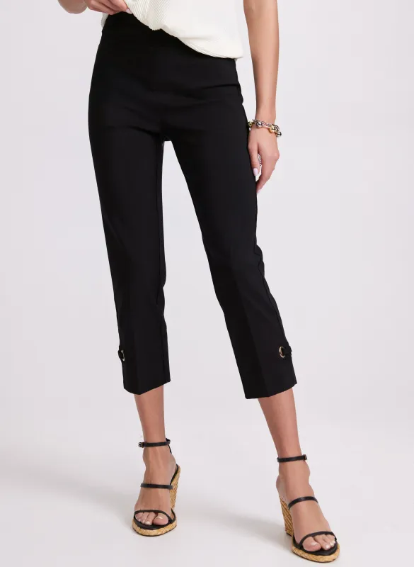 Pull-On Bengaline Capris sold by Laura