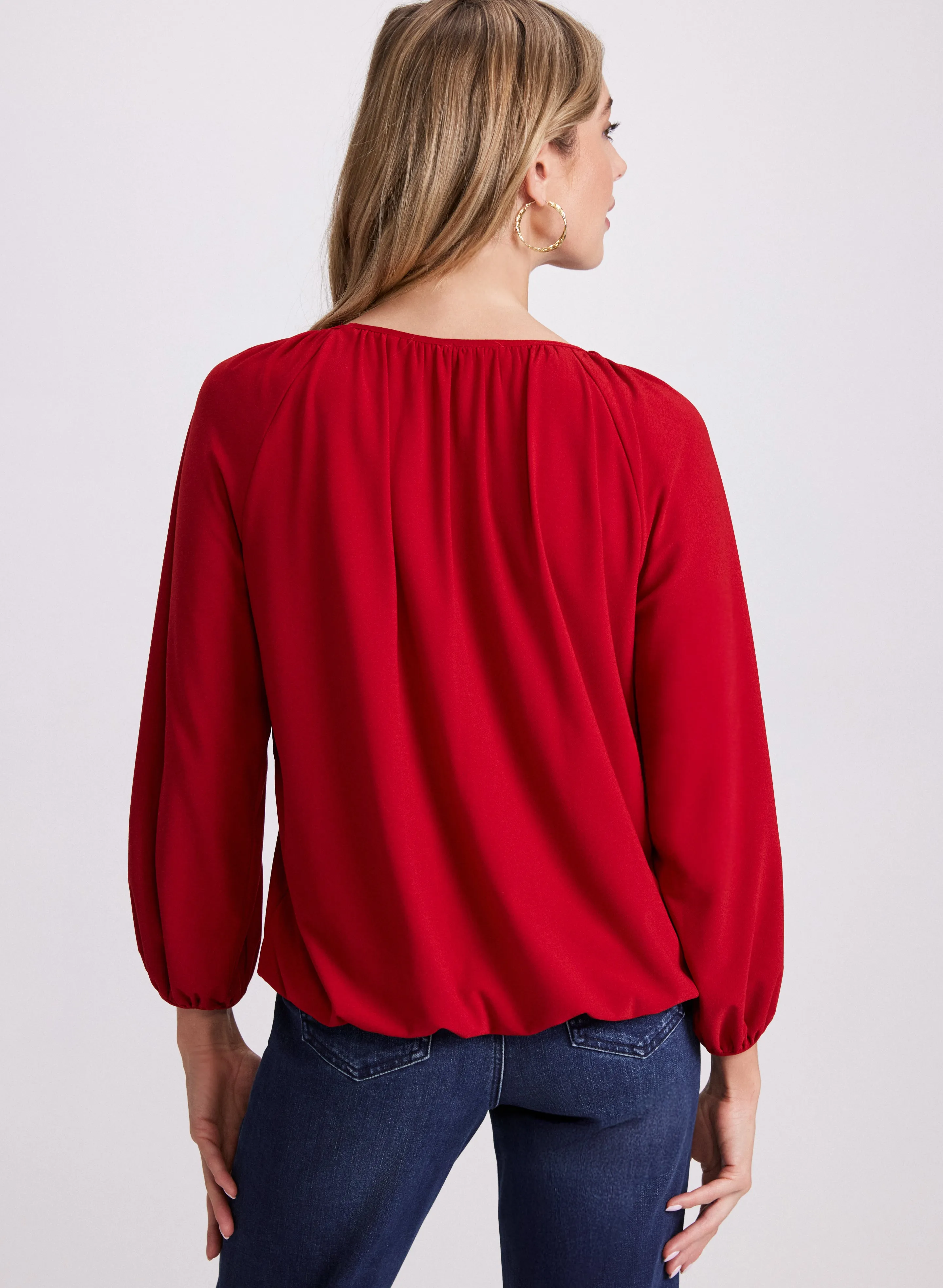 Balloon Sleeve Top sold by Laura product image thumbnail 4