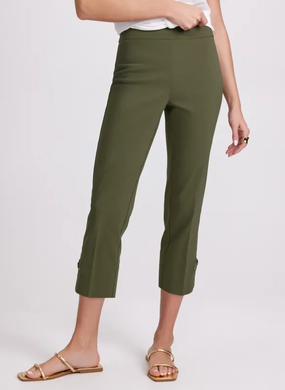 Pull-On Bengaline Capris sold by Laura