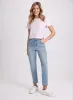 Sketch Floral Straight-Leg Jeans sold by Laura