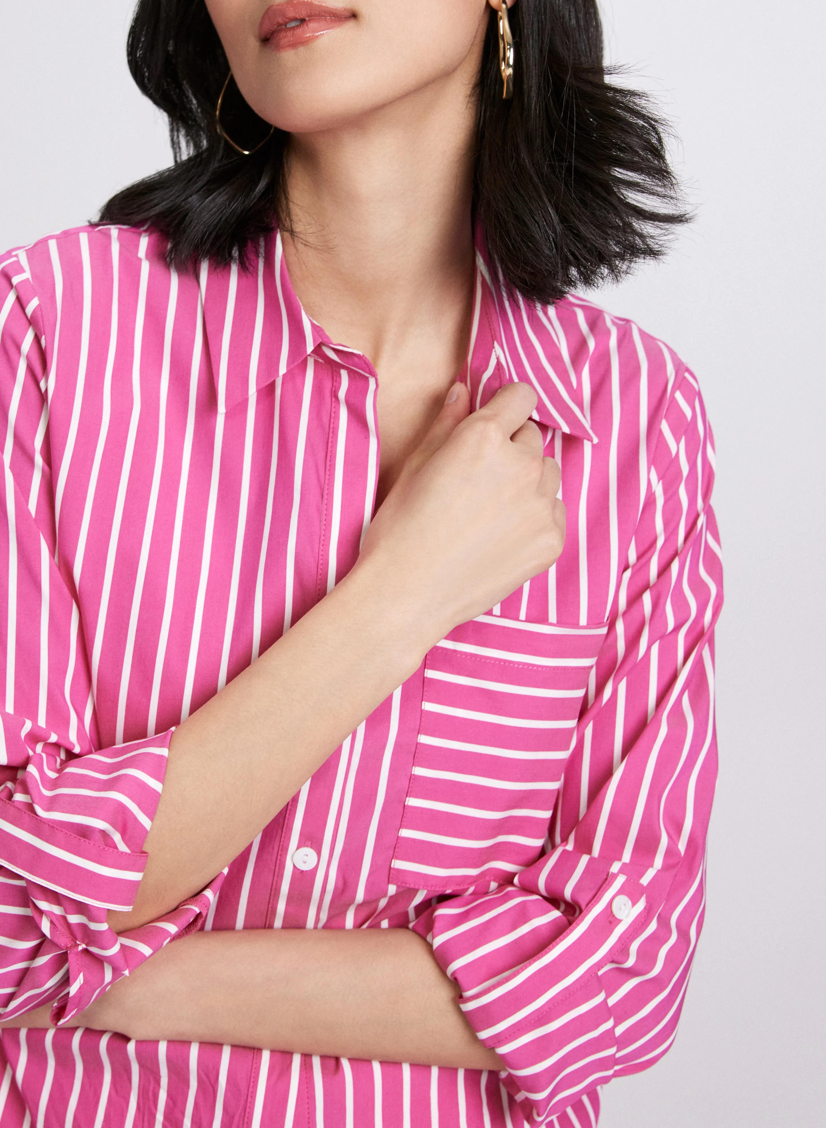Stripe Print Blouse sold by Laura product image thumbnail 5