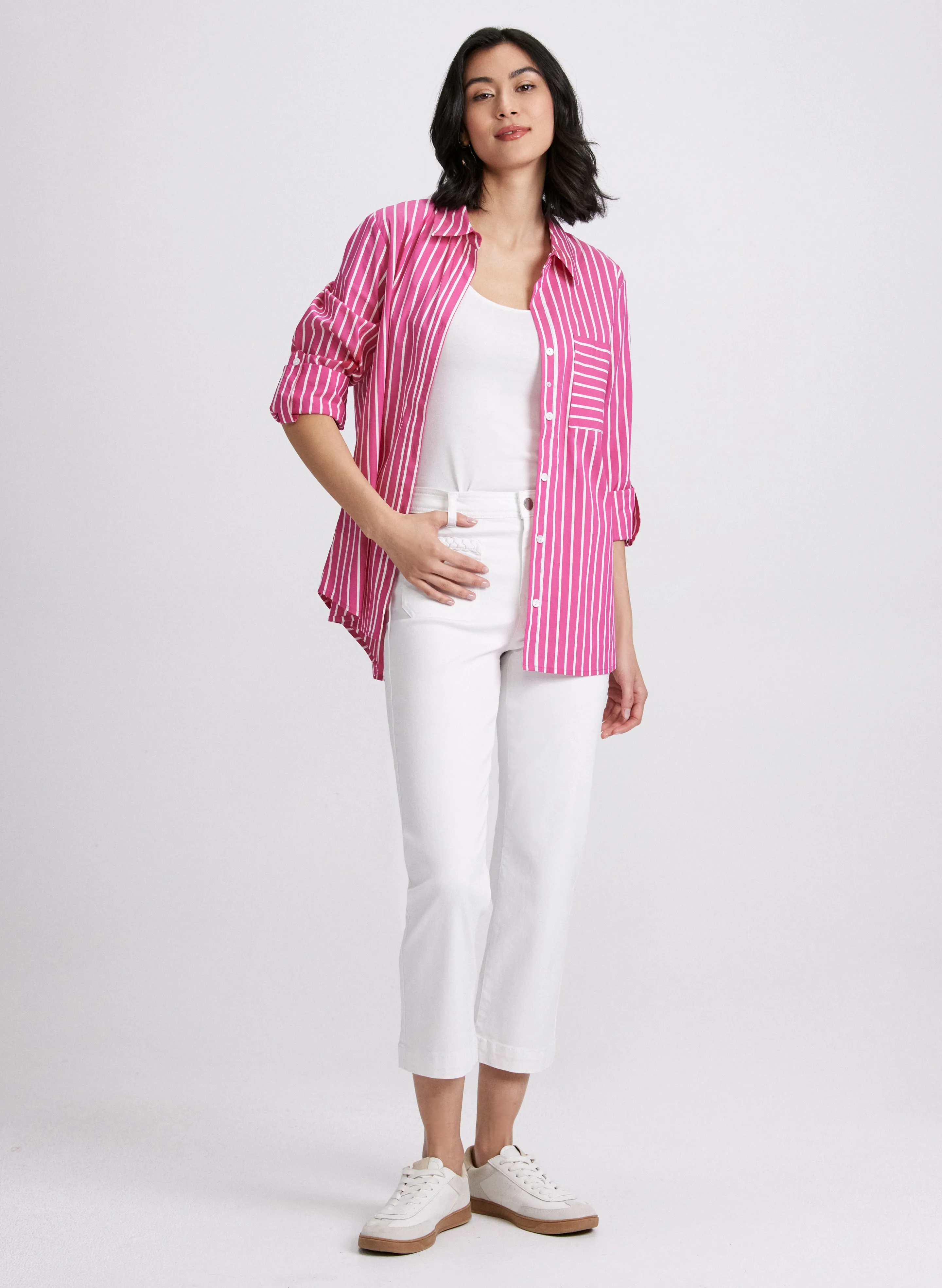 Stripe Print Blouse sold by Laura product image thumbnail 3