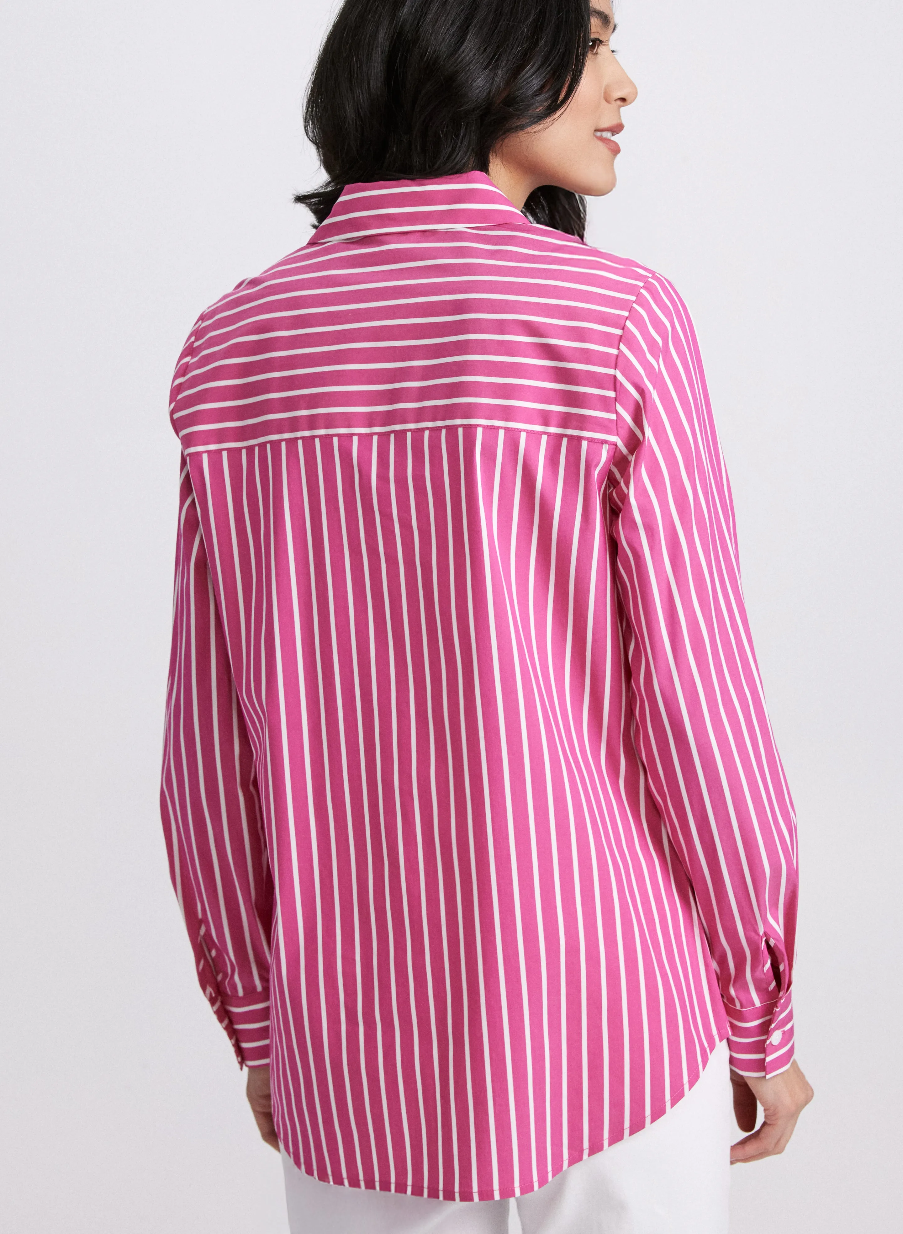 Stripe Print Blouse sold by Laura product image thumbnail 4