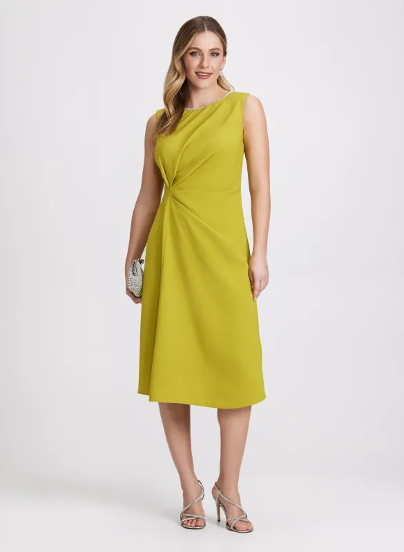 Rhinestone Detail Dress sold by Laura