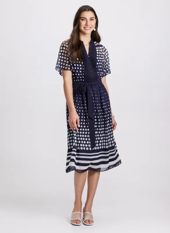 Gradient Polka Dot Dress sold by Laura