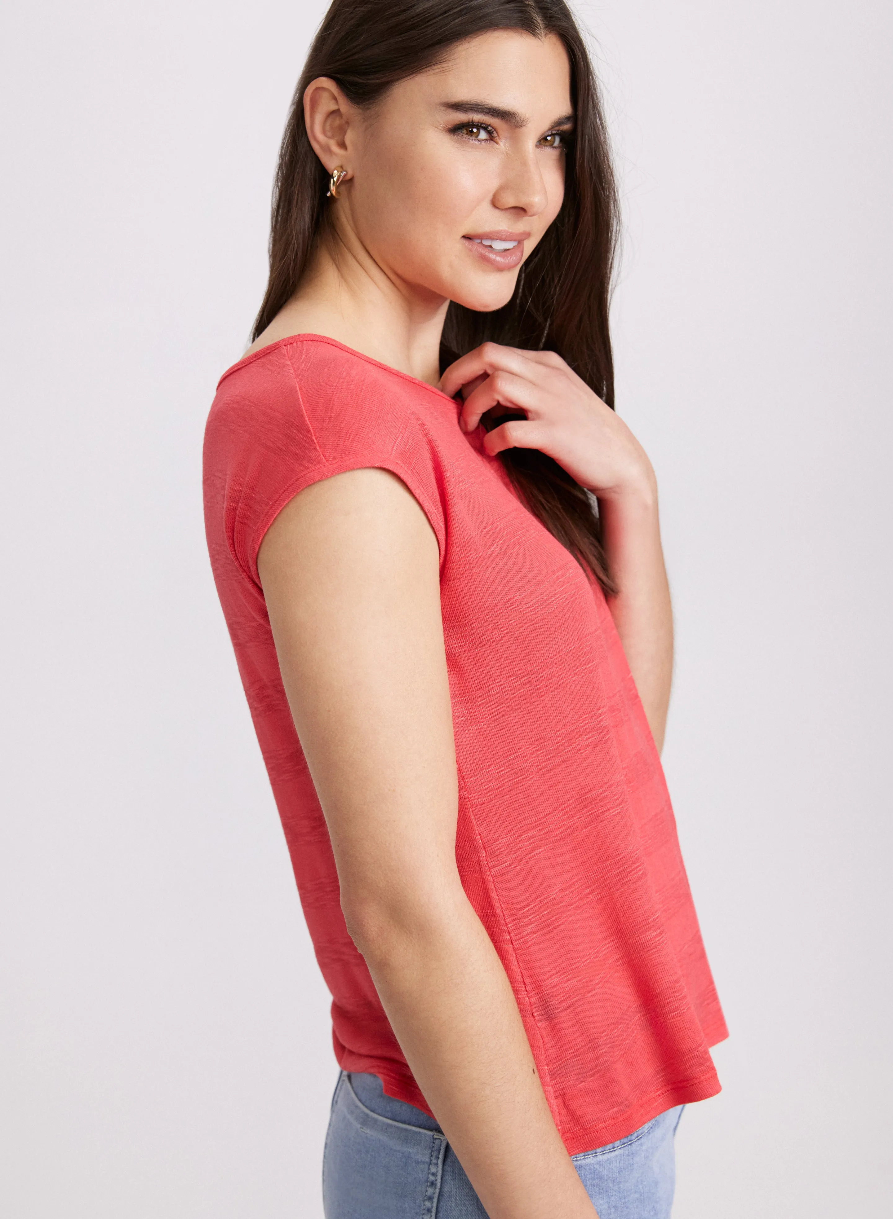 Tonal Striped Top sold by Laura product image thumbnail 2