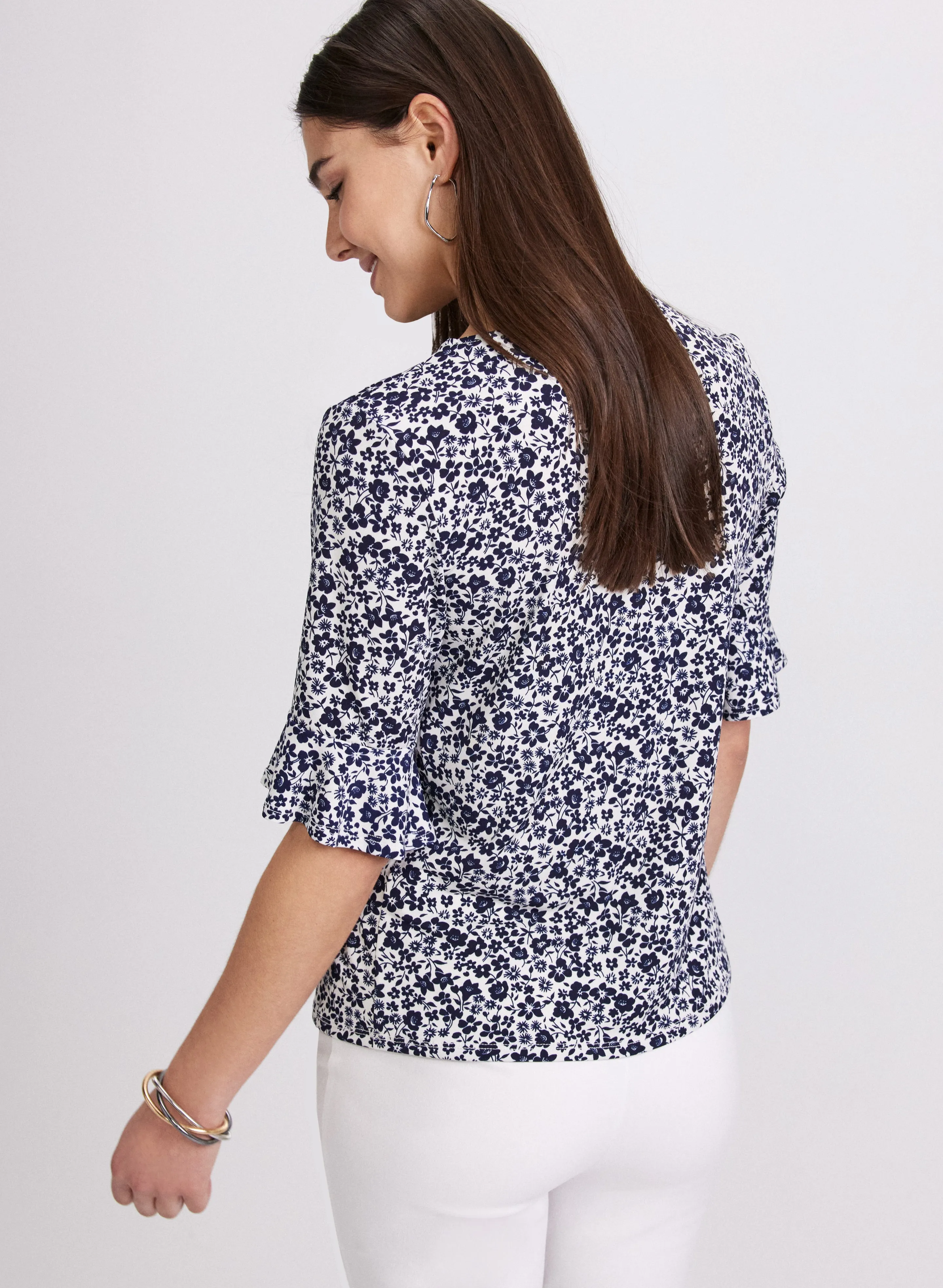 Floral Print Top sold by Laura product image thumbnail 3