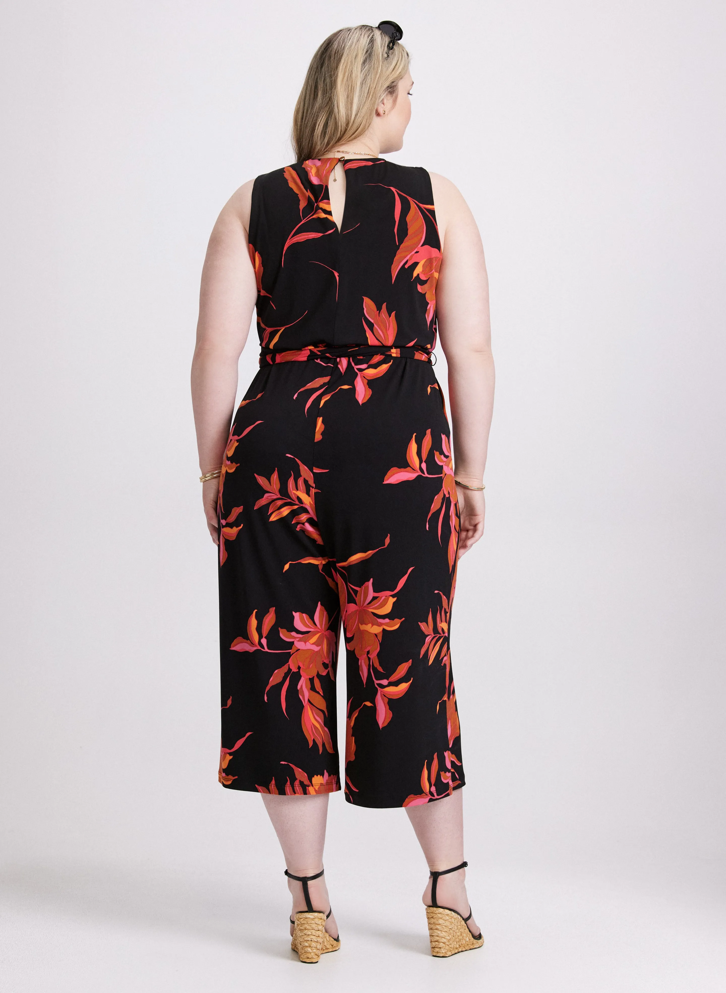 Tropical Print Jumpsuit sold by Laura product image thumbnail 3
