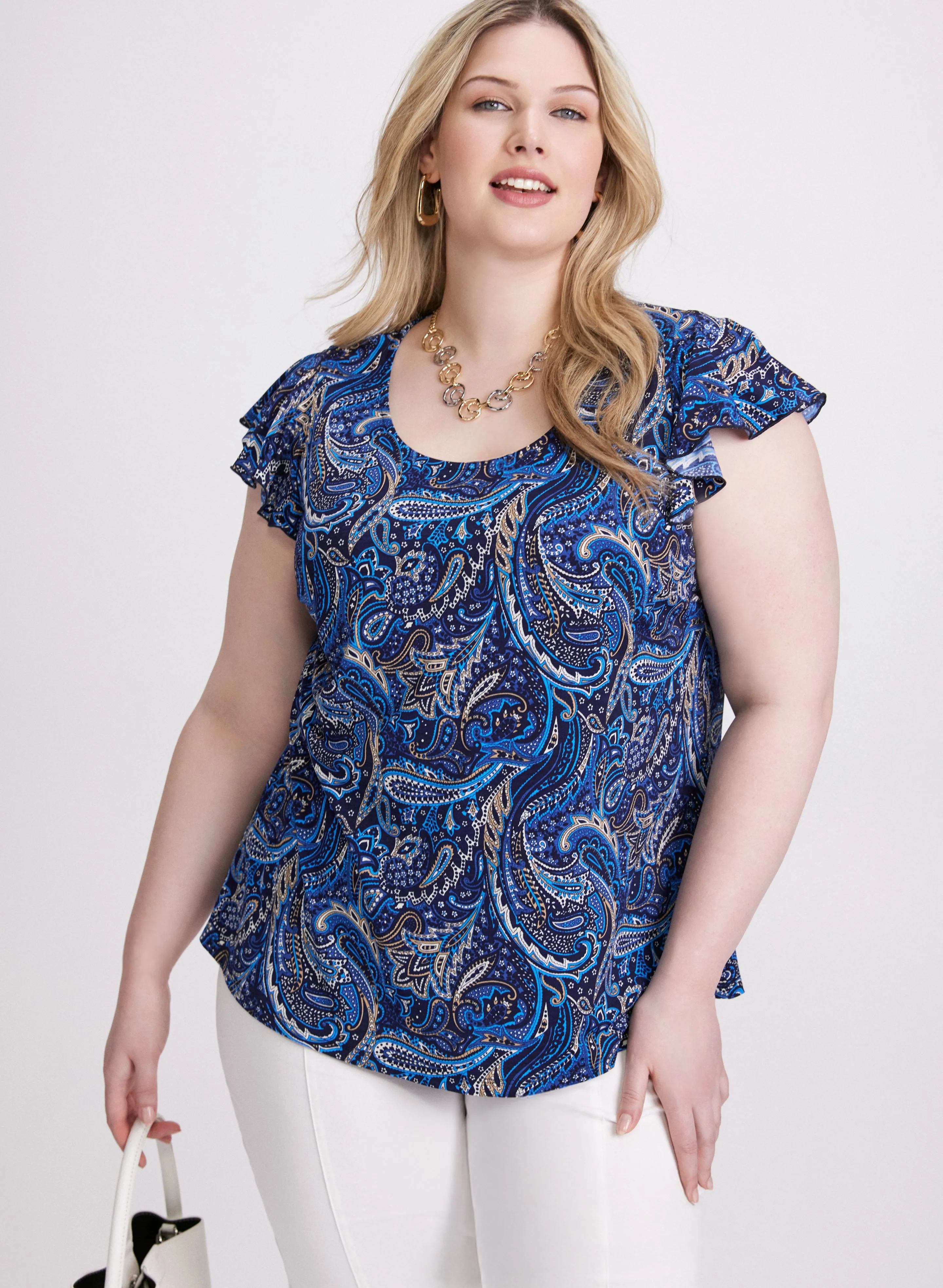 Paisley Print Top sold by Laura