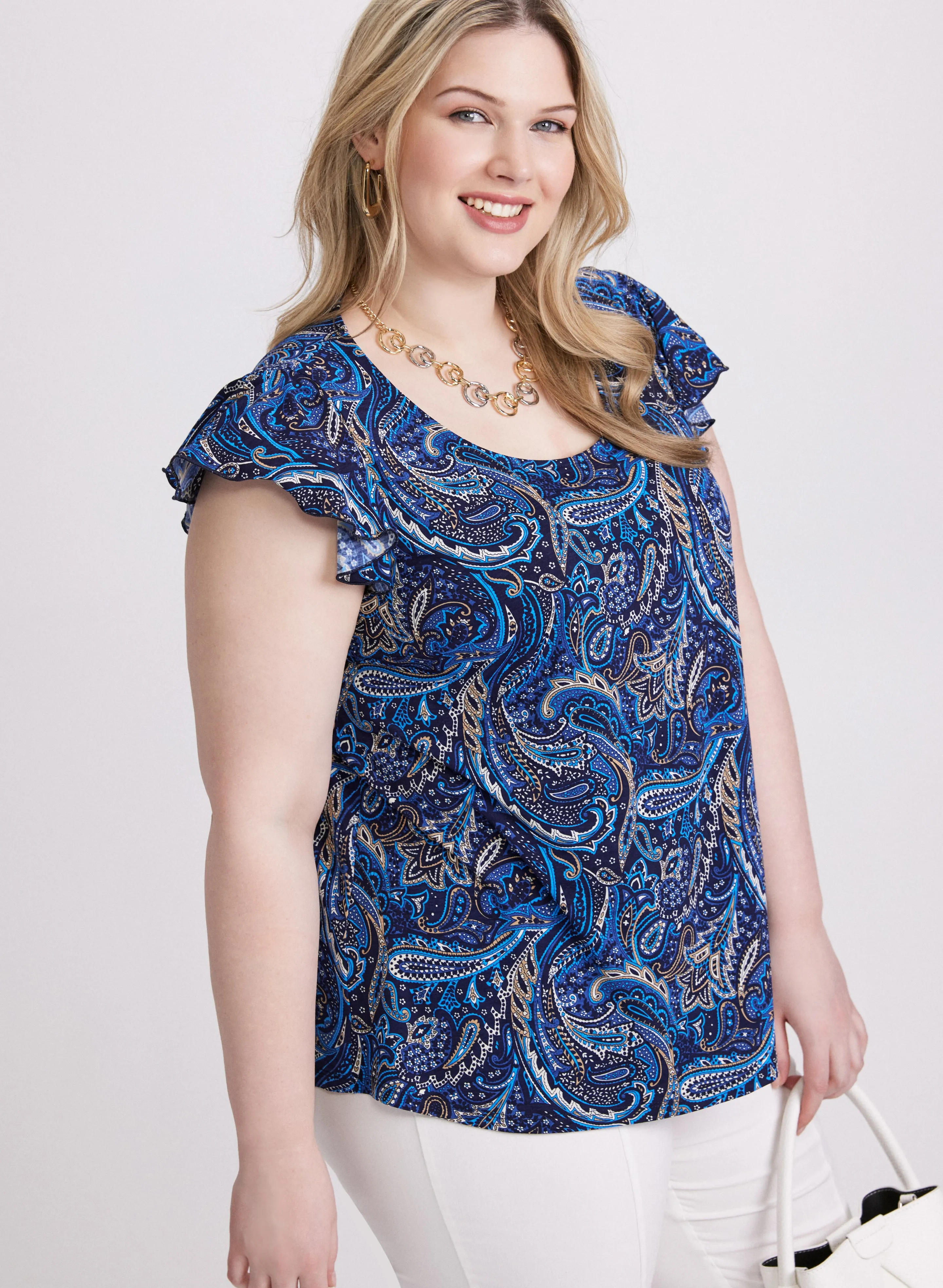 Paisley Print Top sold by Laura product image thumbnail 2