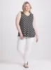 Stripe Print Top sold by Laura